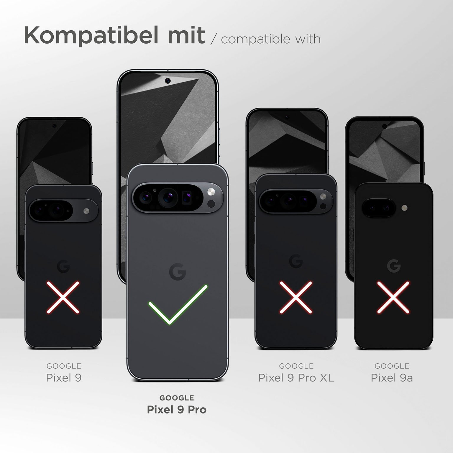 moex Aero Case Google Pixel 9 Pro durchsichtig aus Silikon