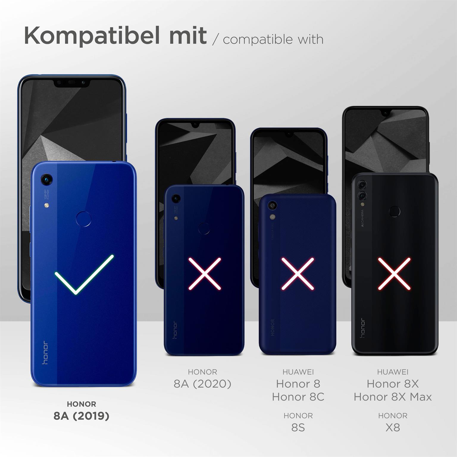 moex Aero Case Honor 8A (2019) durchsichtig aus Silikon