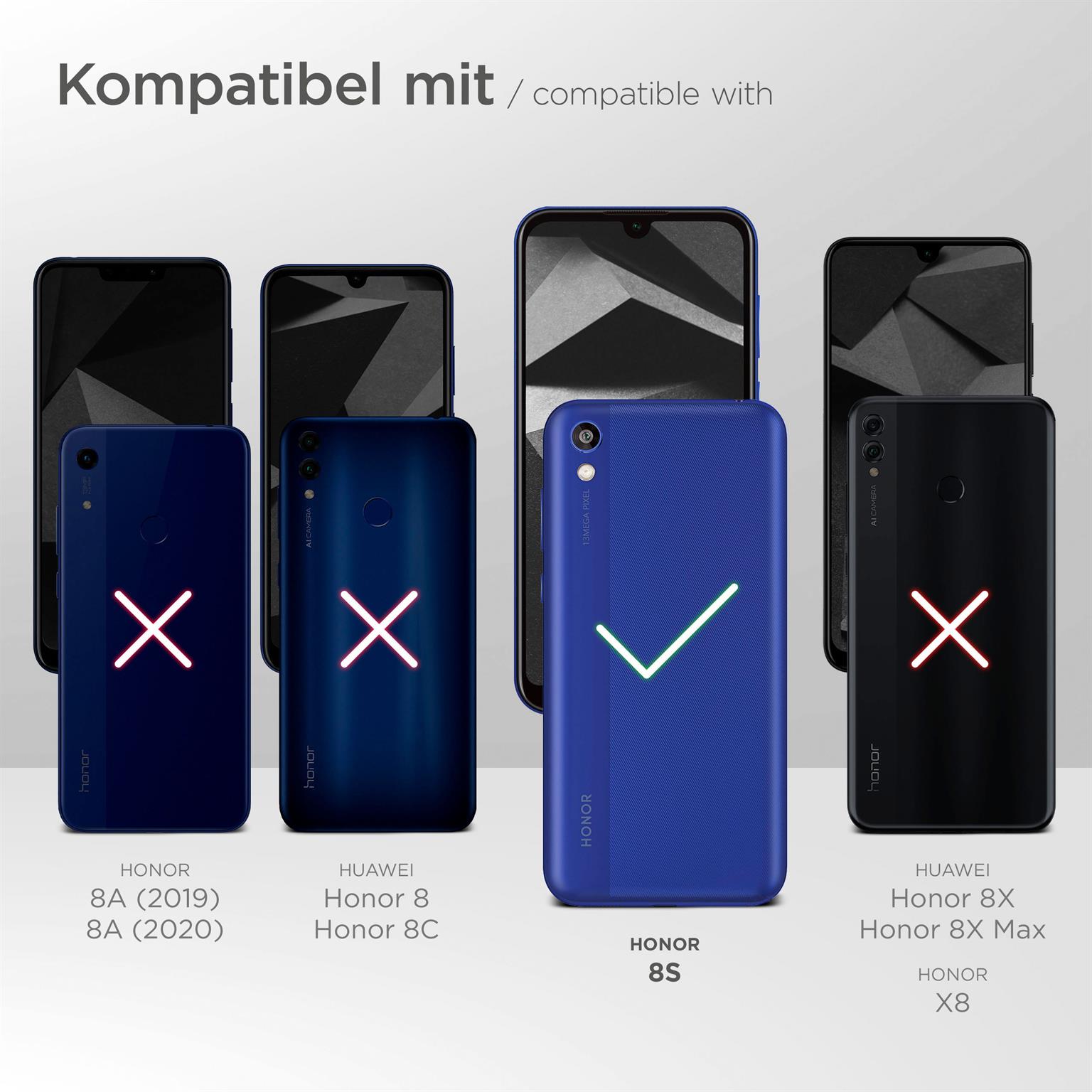 moex Aero Case Honor 8S durchsichtig aus Silikon
