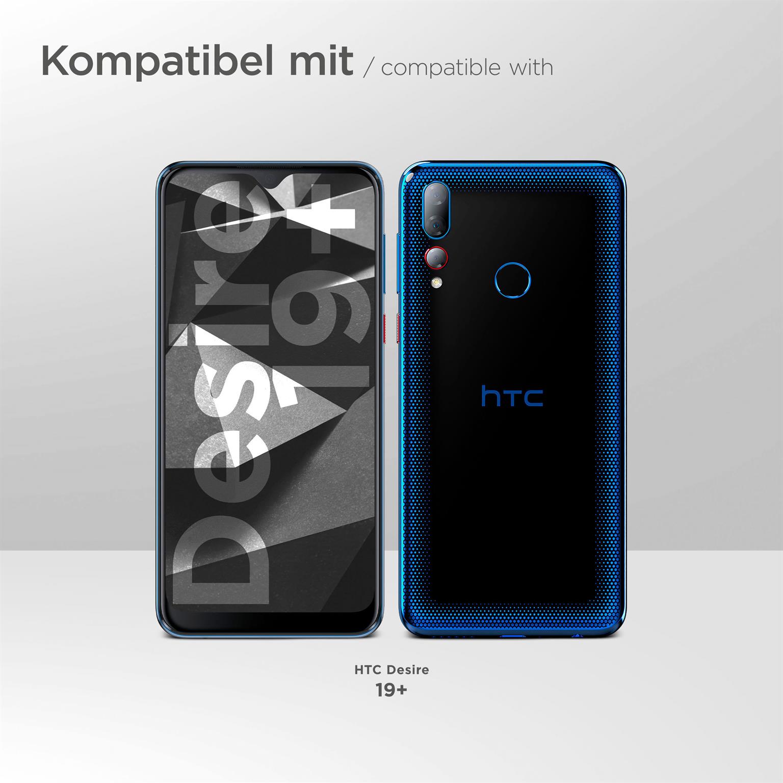 moex Pull Case für HTC Desire 19 Plus – Handyhülle zum Einstecken mit Ausziehhilfe