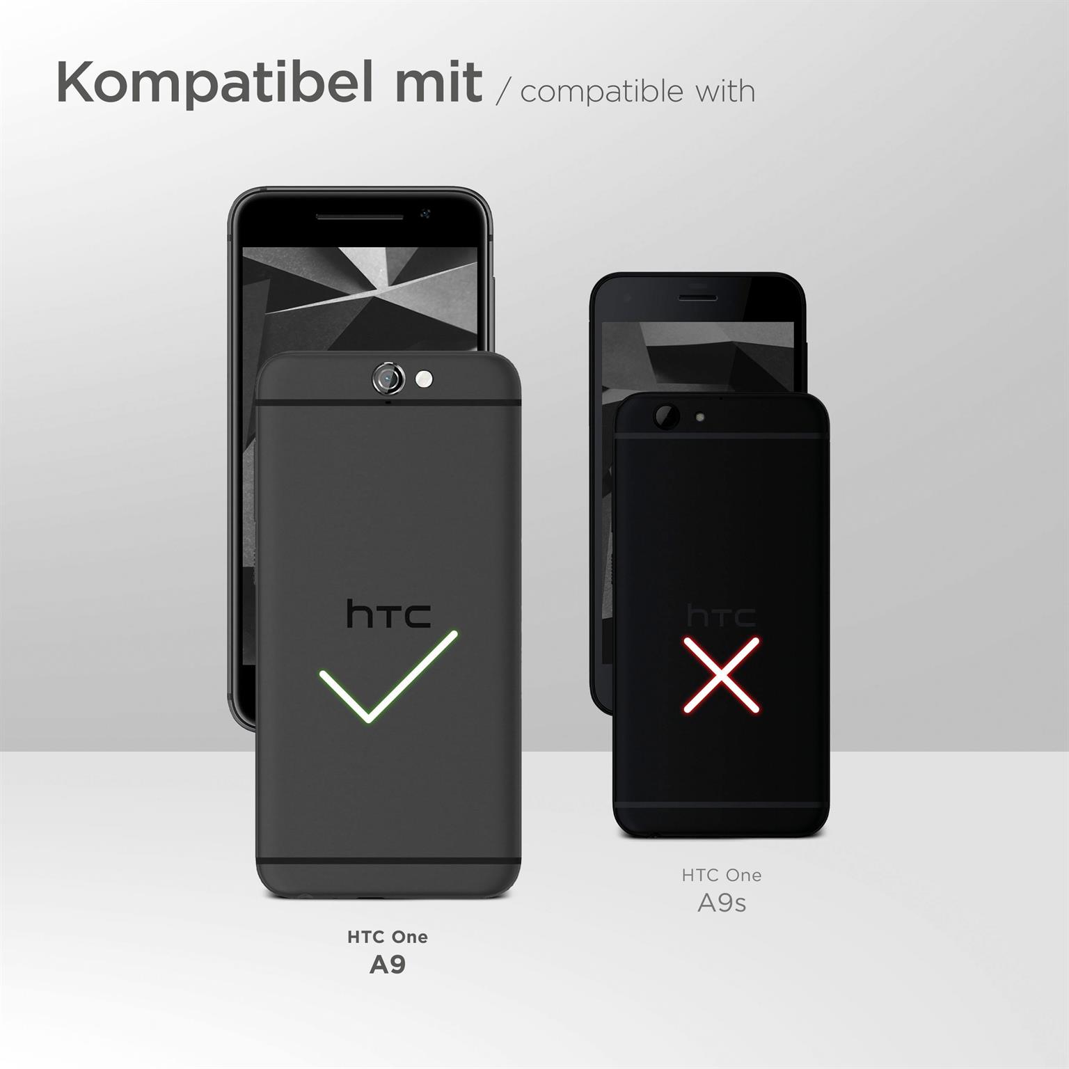 moex Unleash für HTC One A9 – Handykette ohne Hülle, schnell abnehmbar mit Karabiner
