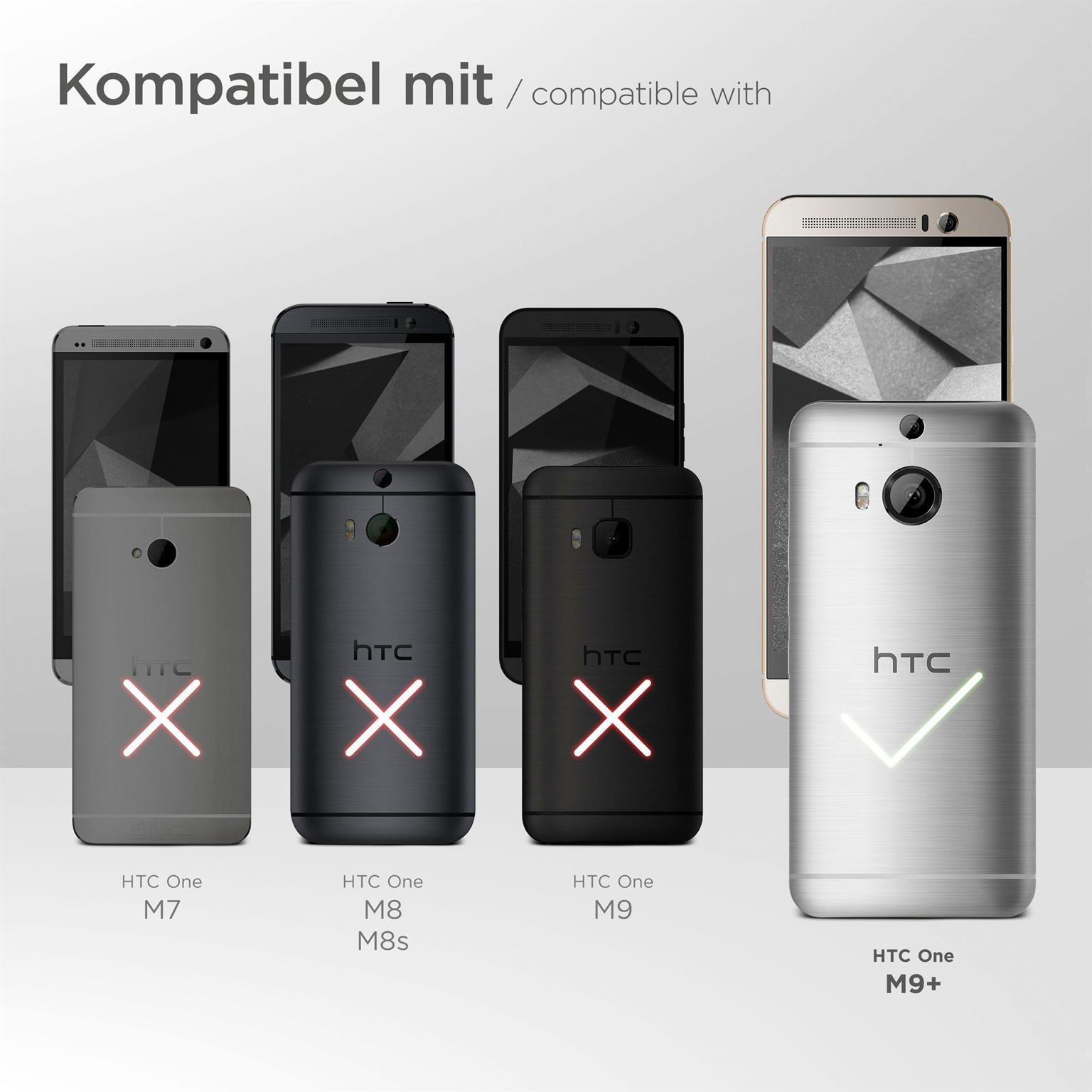 ONEFLOW Survival Case für HTC One M9 Plus – Handy Gürteltasche aus Oxford Nylon mit Karabiner