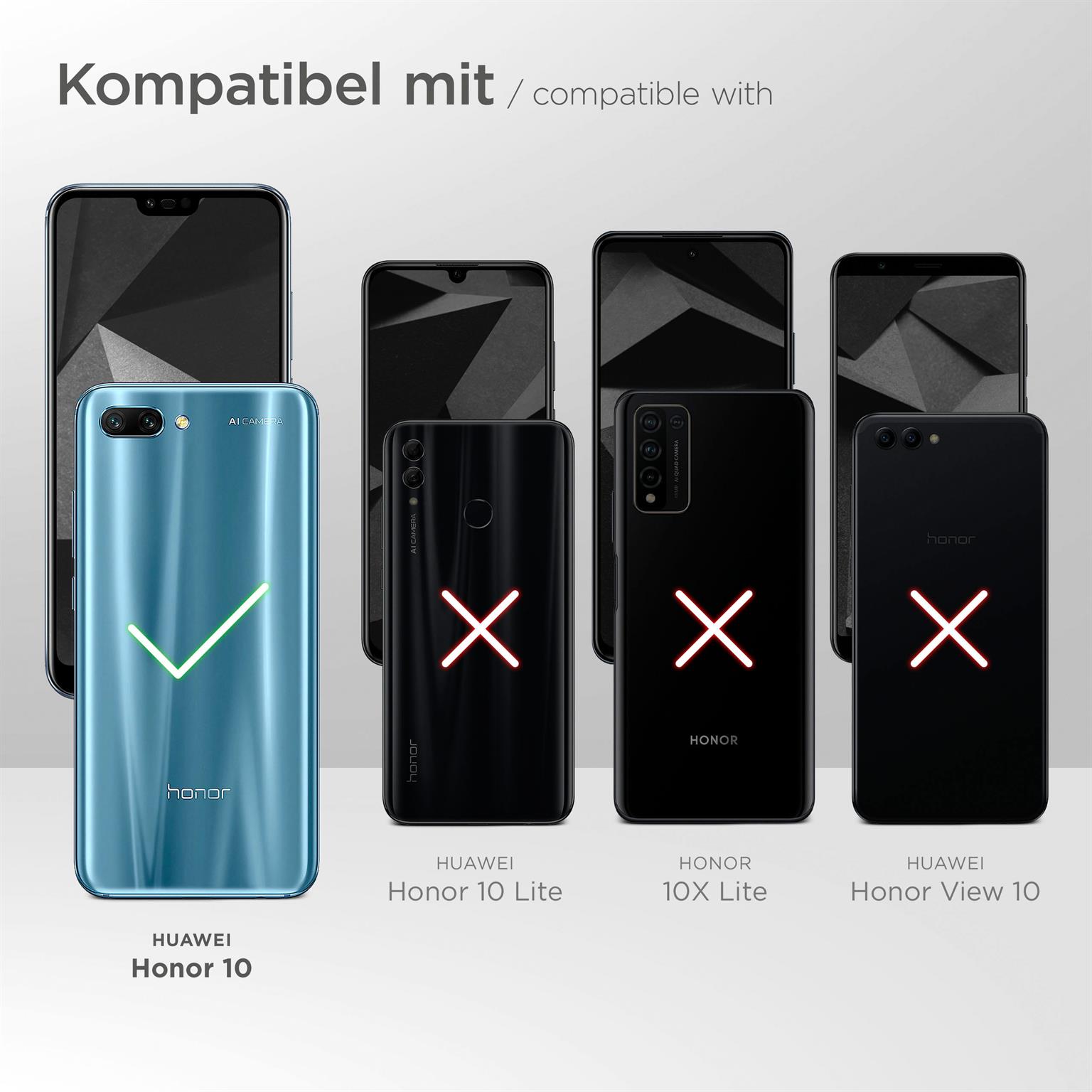 moex Aero Case Huawei Honor 10 durchsichtig aus Silikon