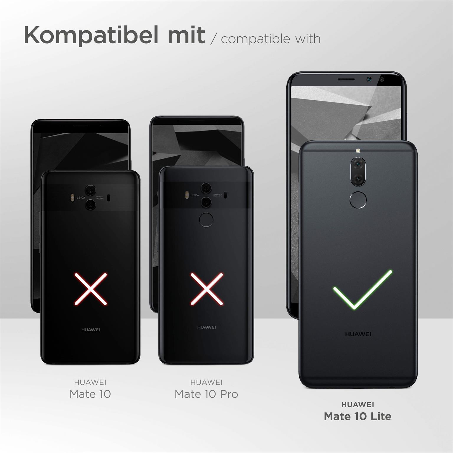moex Agility Case für Huawei Mate 10 Lite – Handy Gürteltasche aus Nylon mit Karabiner und Gürtelschlaufe
