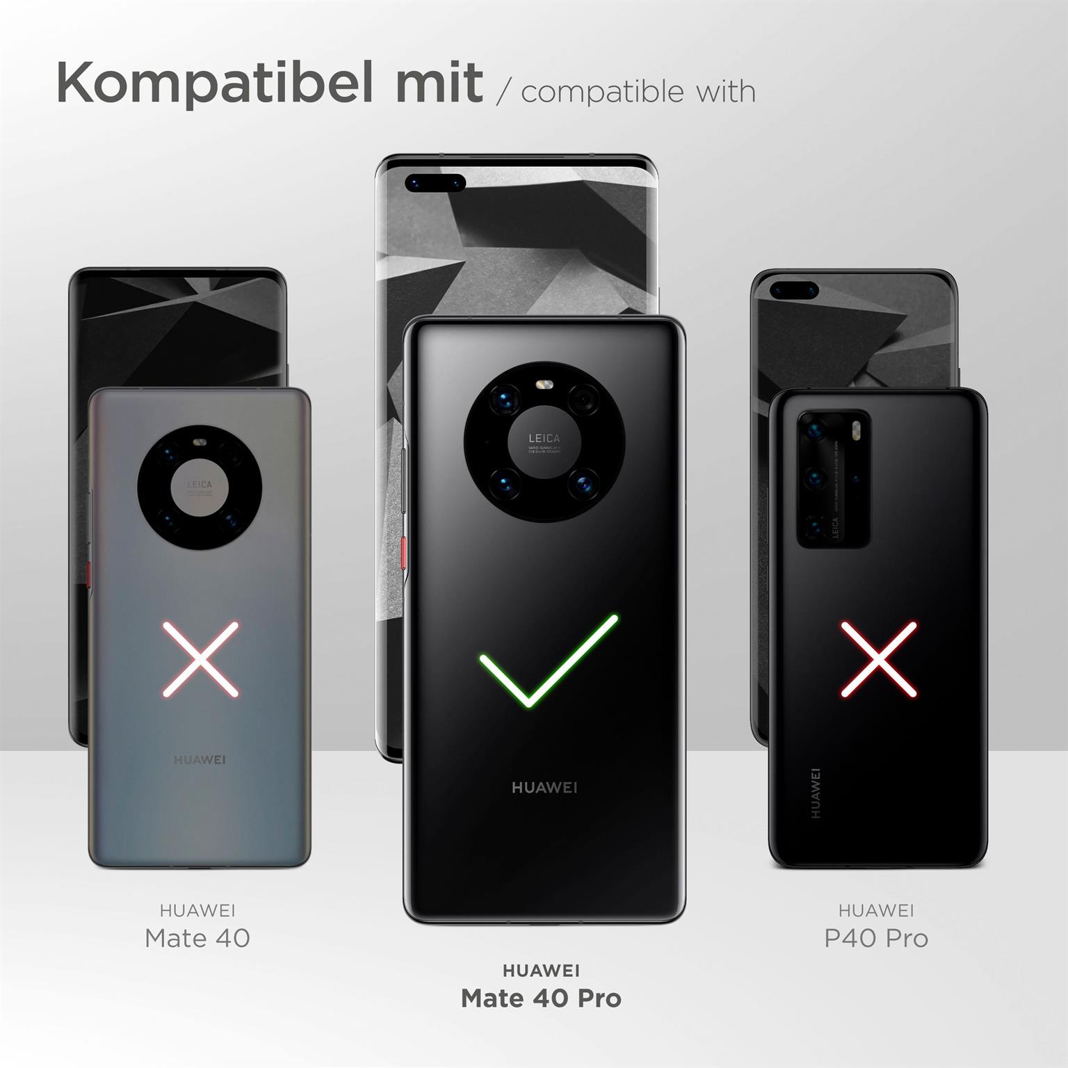 moex Aero Case Huawei Mate 40 Pro durchsichtig aus Silikon