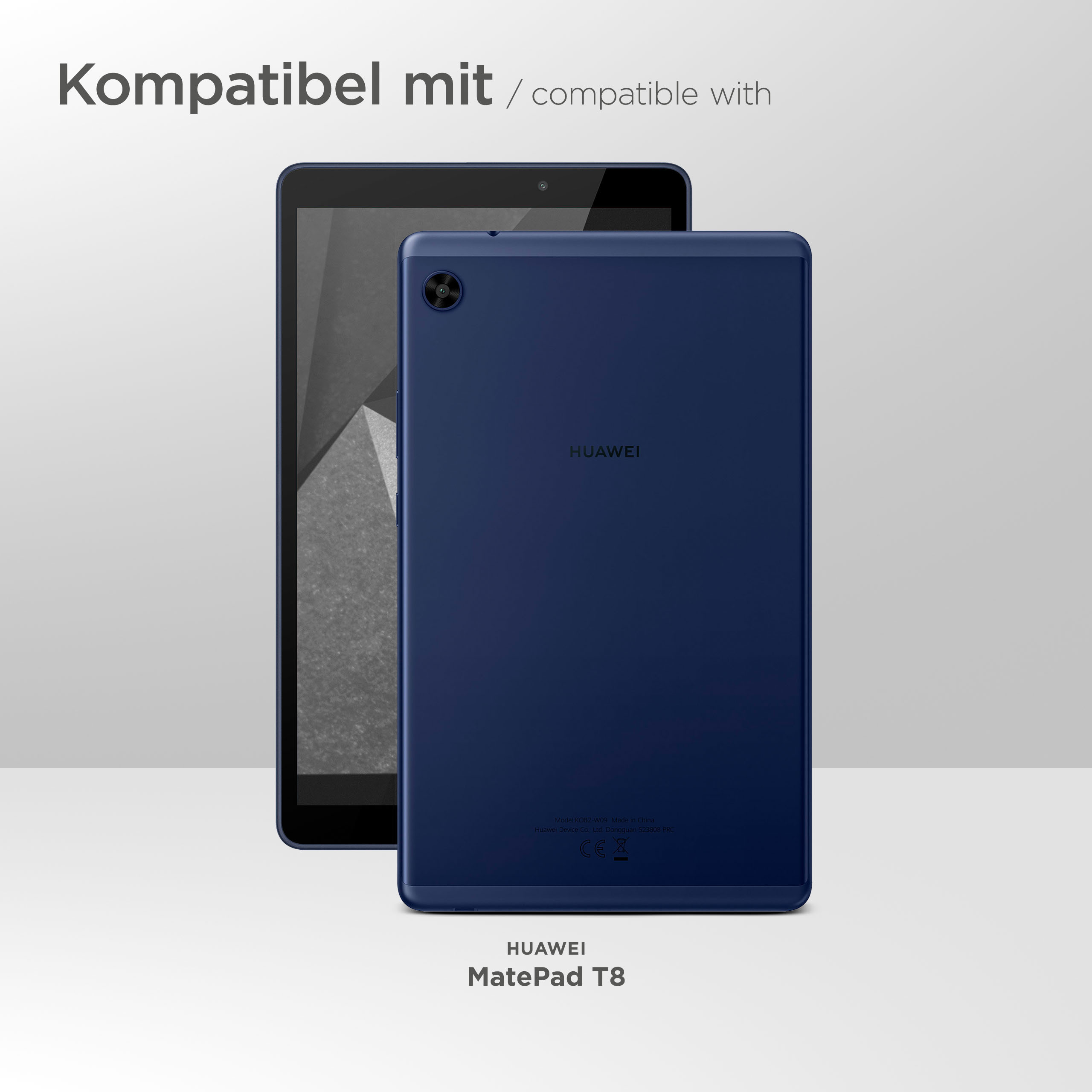 moex FlexProtect Matt für Huawei MatePad T 8 – Anti Reflex Schutzfolie für besten Displayschutz, Matt