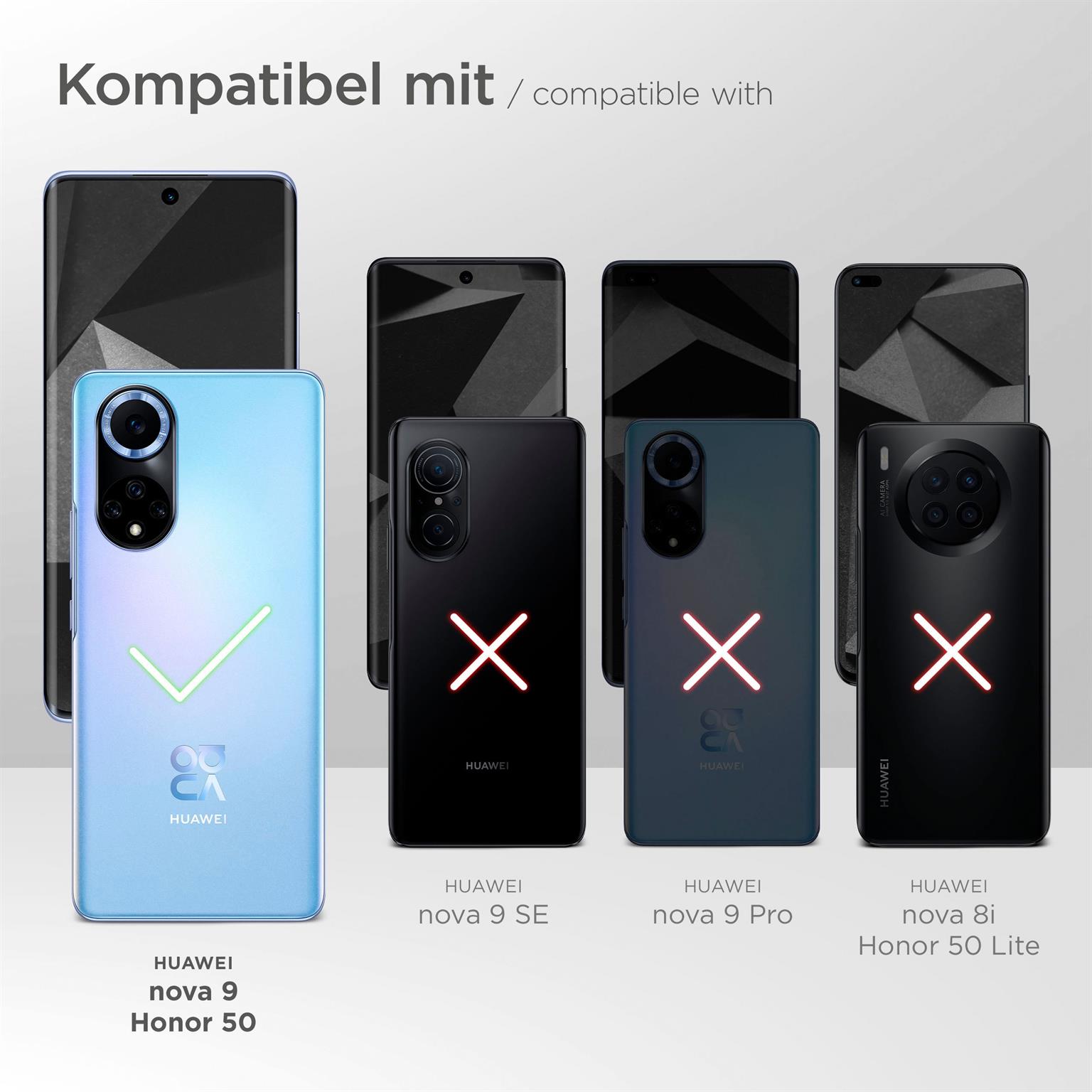 moex Aero Case Huawei nova 9 durchsichtig aus Silikon