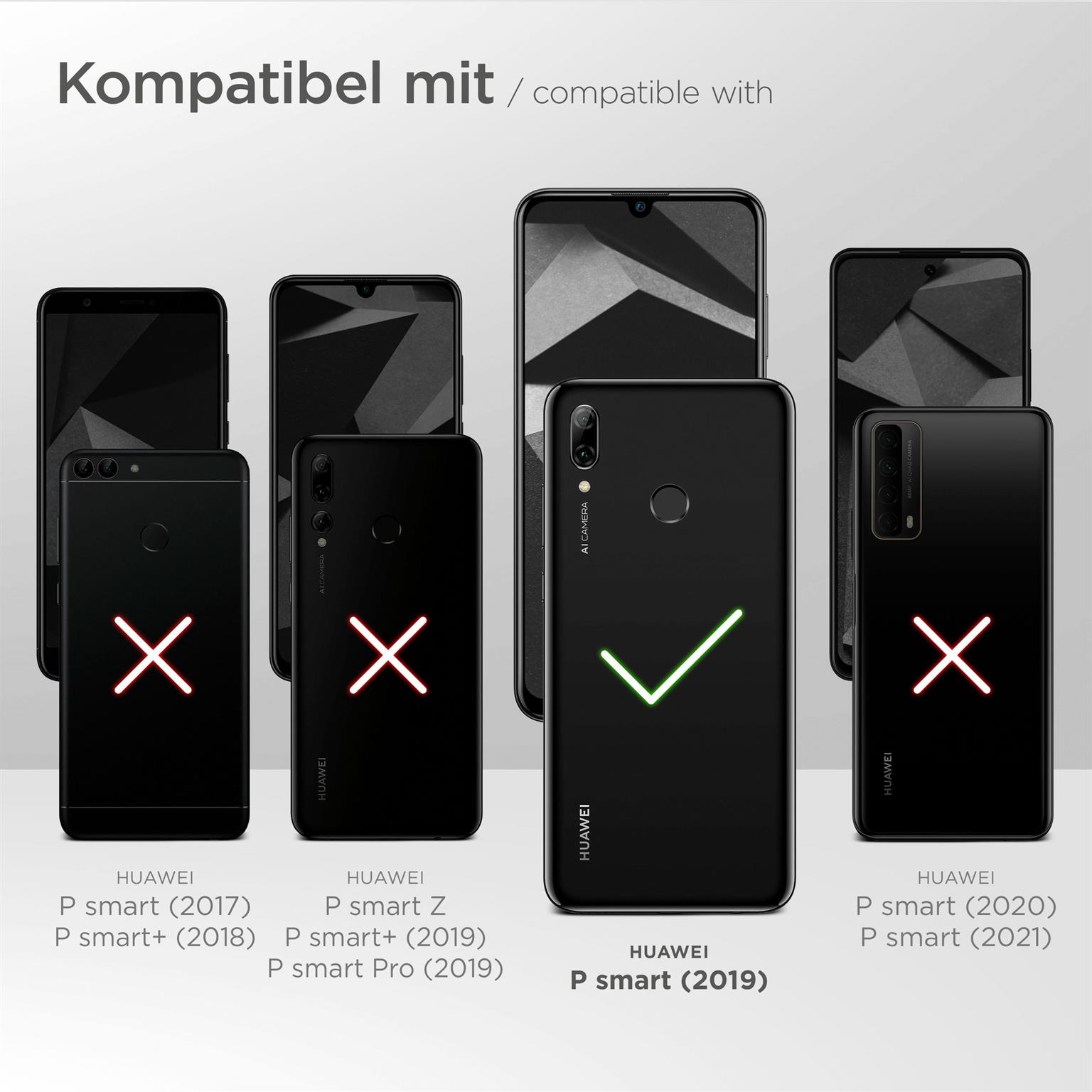 moex Alpha Case für Huawei P smart 2019 – Extrem dünne, minimalistische Hülle in seidenmatt