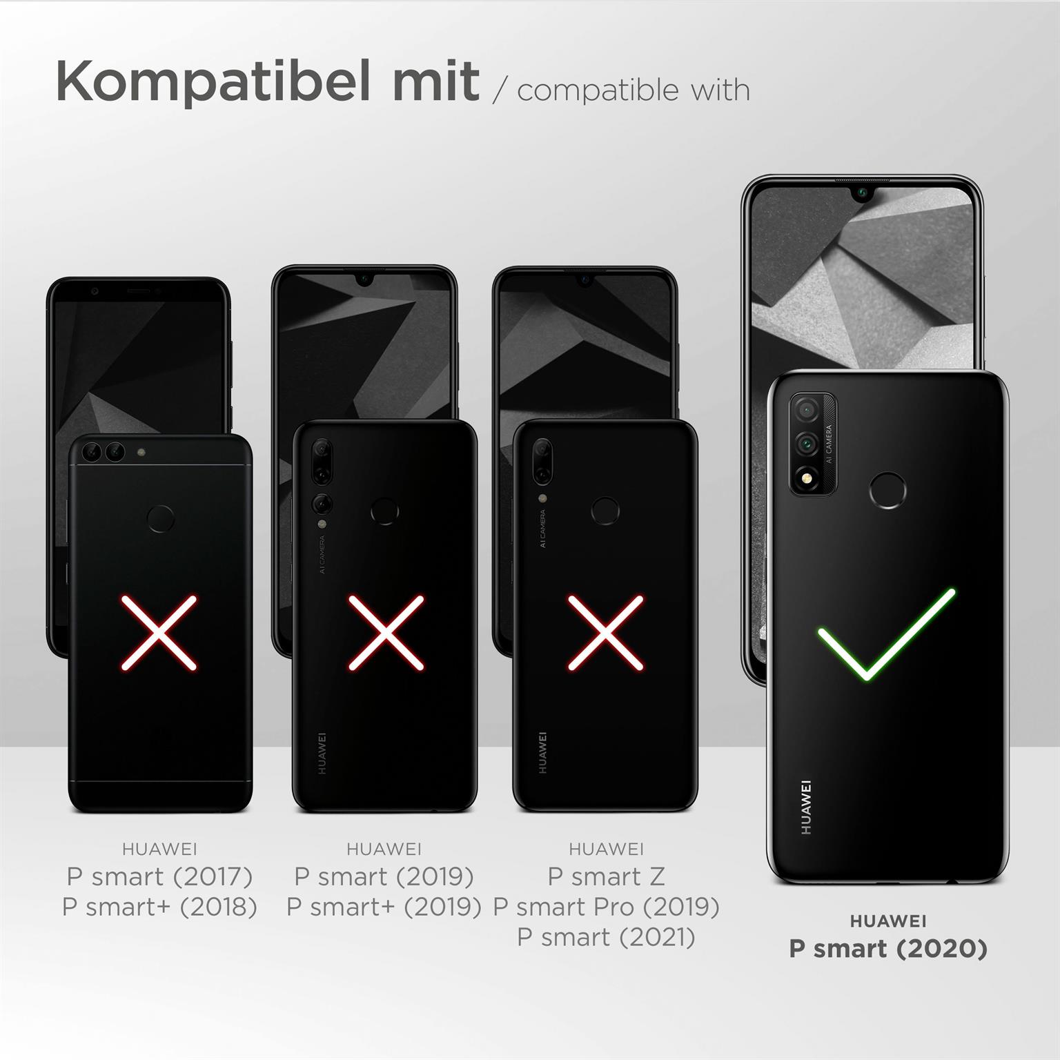 moex FlexProtect Matt für Huawei P smart 2020 – Anti Reflex Schutzfolie für besten Displayschutz, Matt