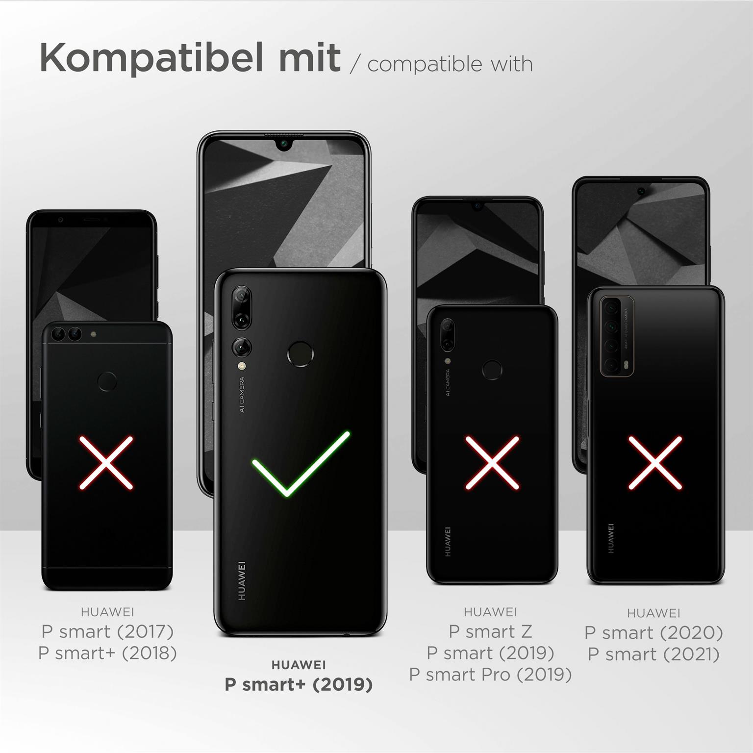 moex Mesh Case für Huawei P smart Plus 2019 – Handy Gürteltasche aus Nylon, Quertasche mit Gürtelclip