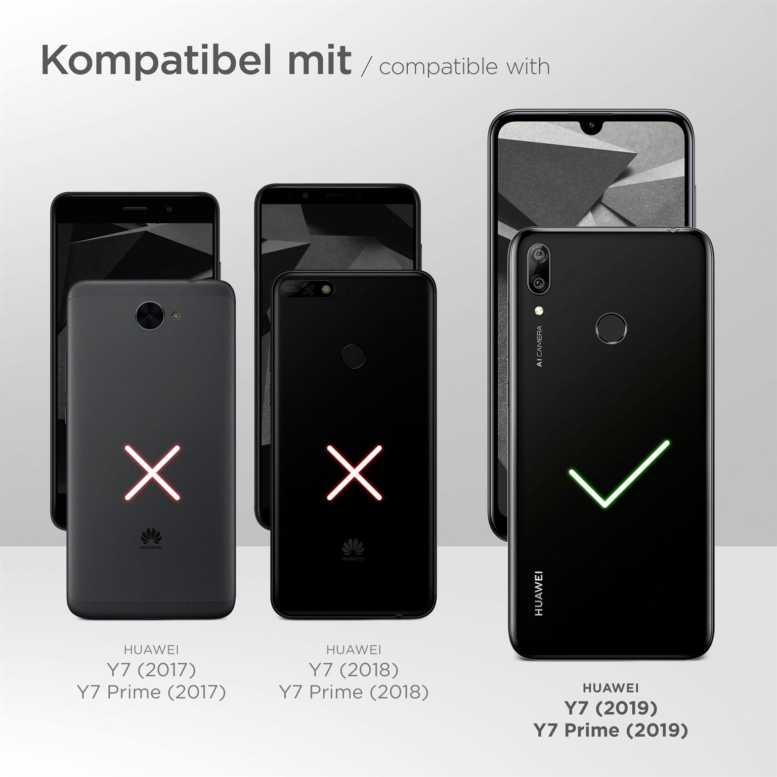 moex Aero Case Huawei Y7 (2019) durchsichtig aus Silikon