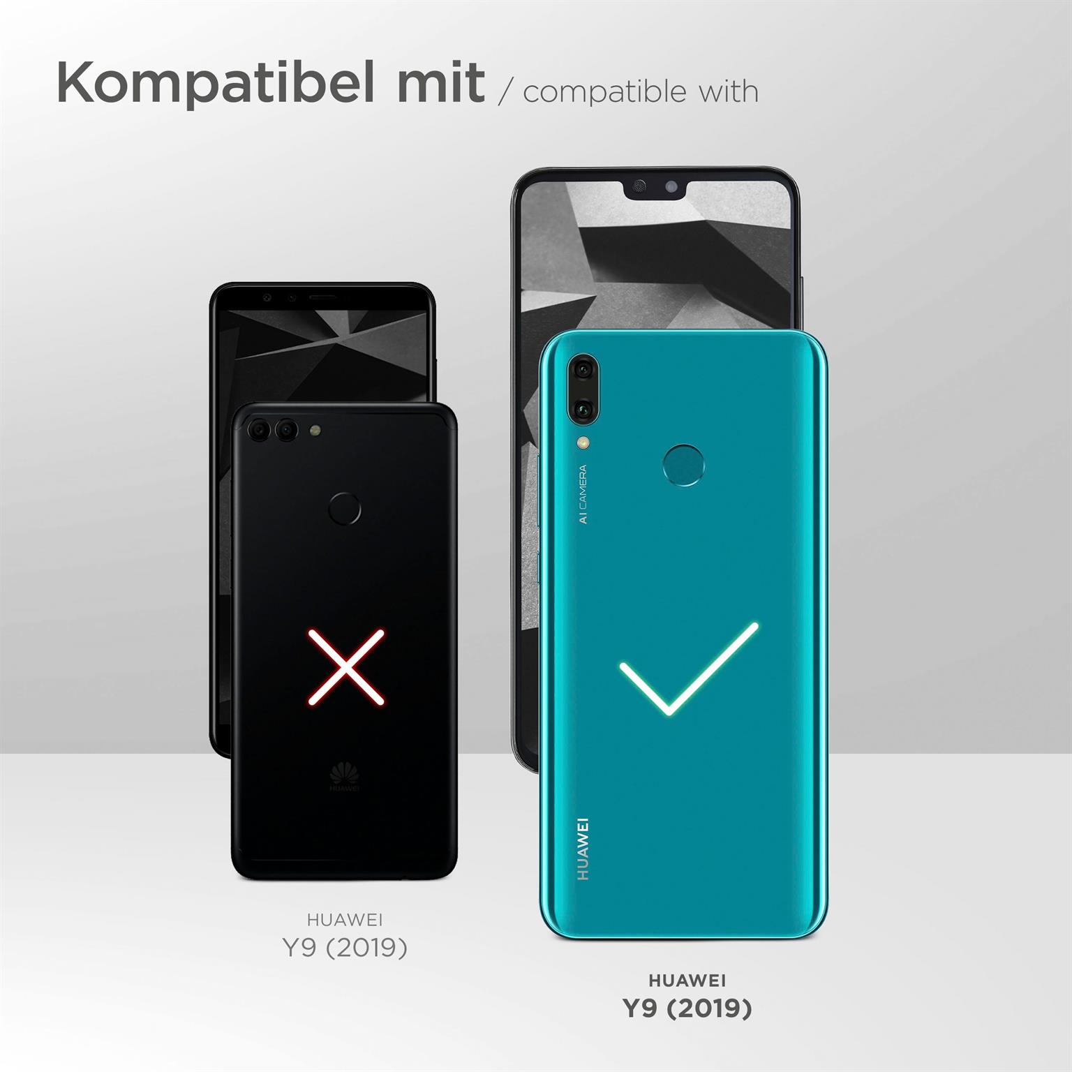 moex Alpha Case für Huawei Y9 (2019) – Extrem dünne, minimalistische Hülle in seidenmatt