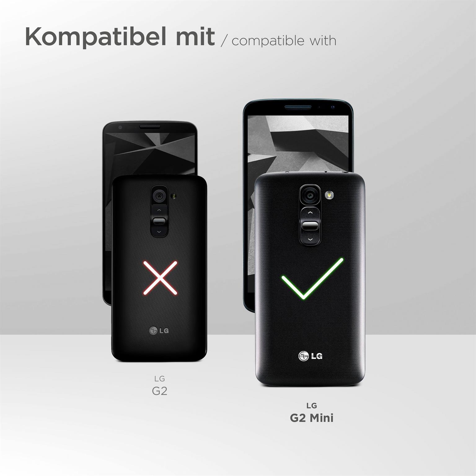 moex ShockProtect Klar für LG G2 Mini – Panzerglas für kratzfesten Displayschutz, Ultra klar