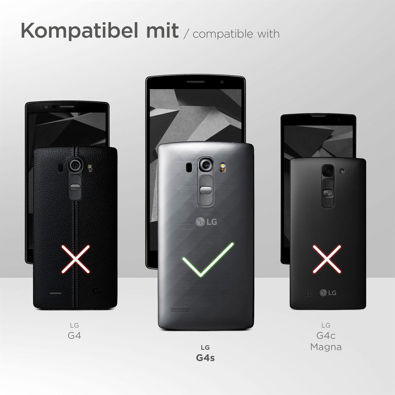 moex Pull Case für LG G4s – Handyhülle zum Einstecken mit Ausziehhilfe