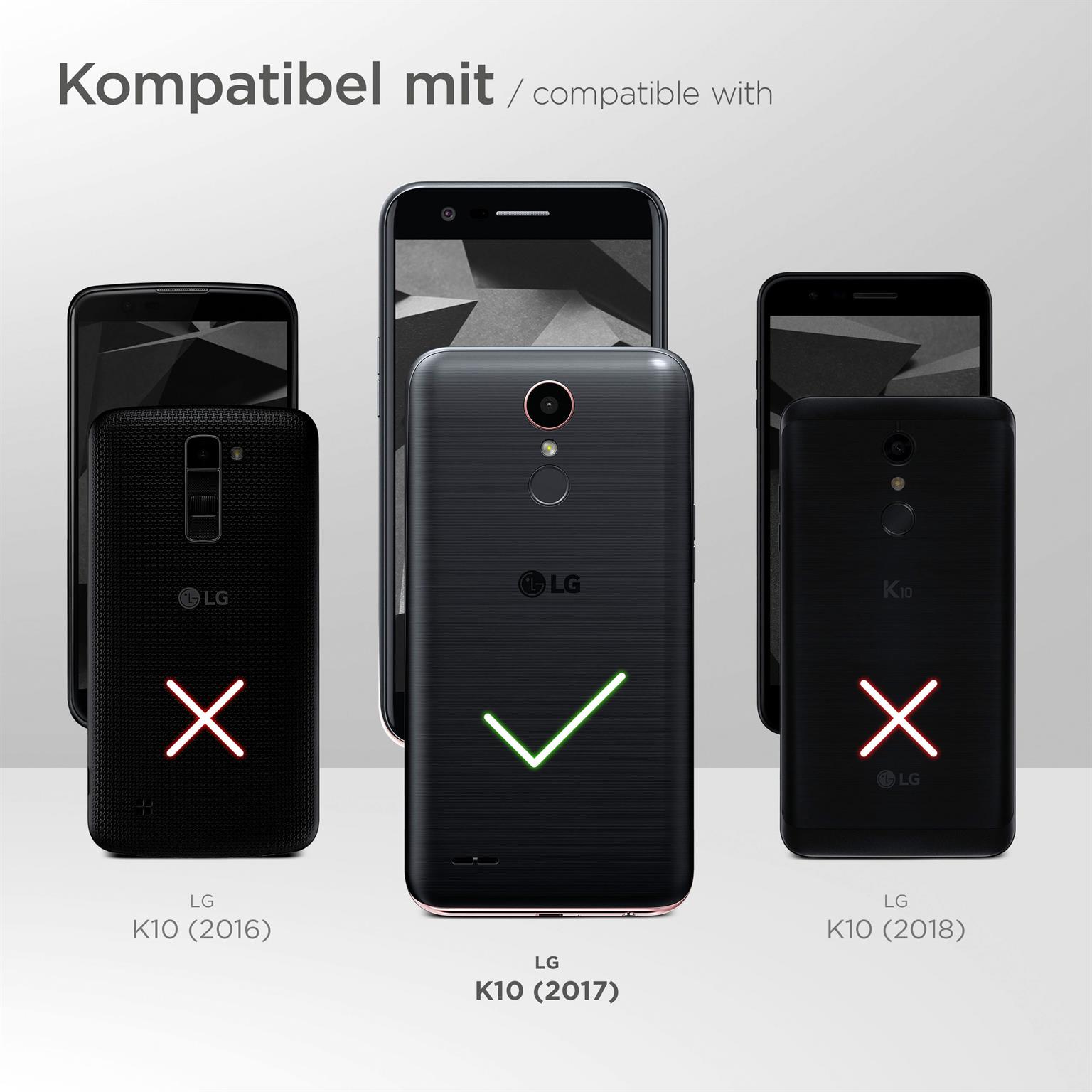 moex Mesh Case für LG K10 (2017) – Handy Gürteltasche aus Nylon, Quertasche mit Gürtelclip