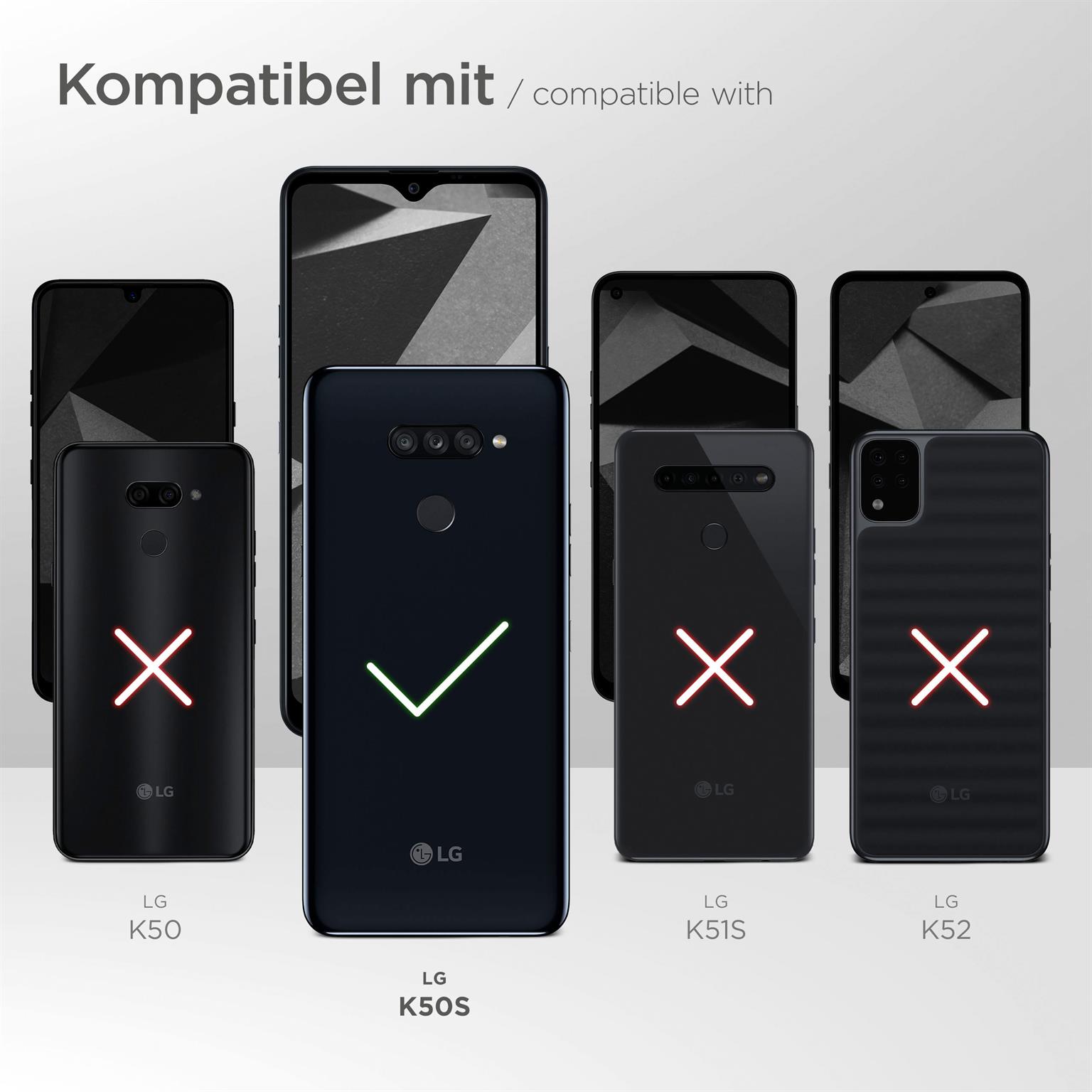 ONEFLOW Force Case für LG K50s – Smartphone Armtasche aus Neopren, Handy Sportarmband