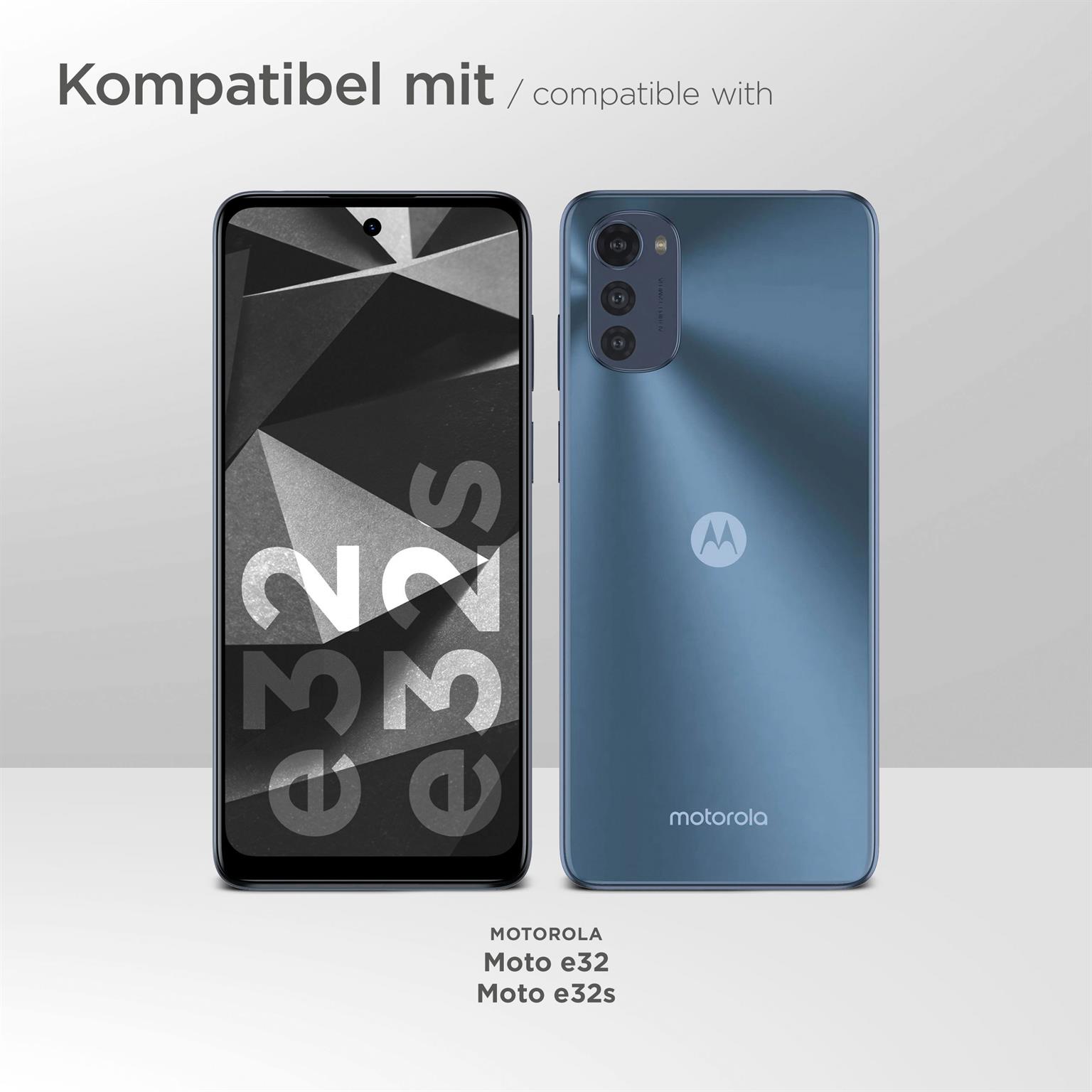 moex Agility Case für Motorola Moto E32 – Handy Gürteltasche aus Nylon mit Karabiner und Gürtelschlaufe