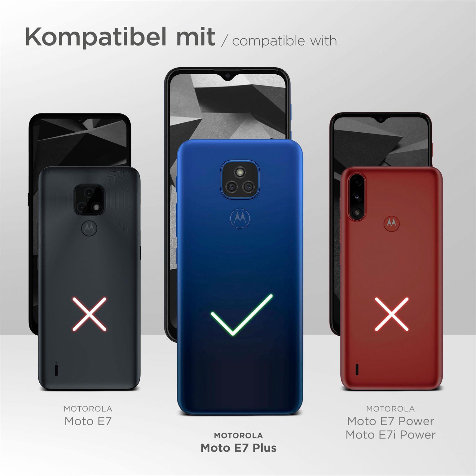 moex Mesh Case für Motorola Moto E7 Plus – Handy Gürteltasche aus Nylon, Quertasche mit Gürtelclip