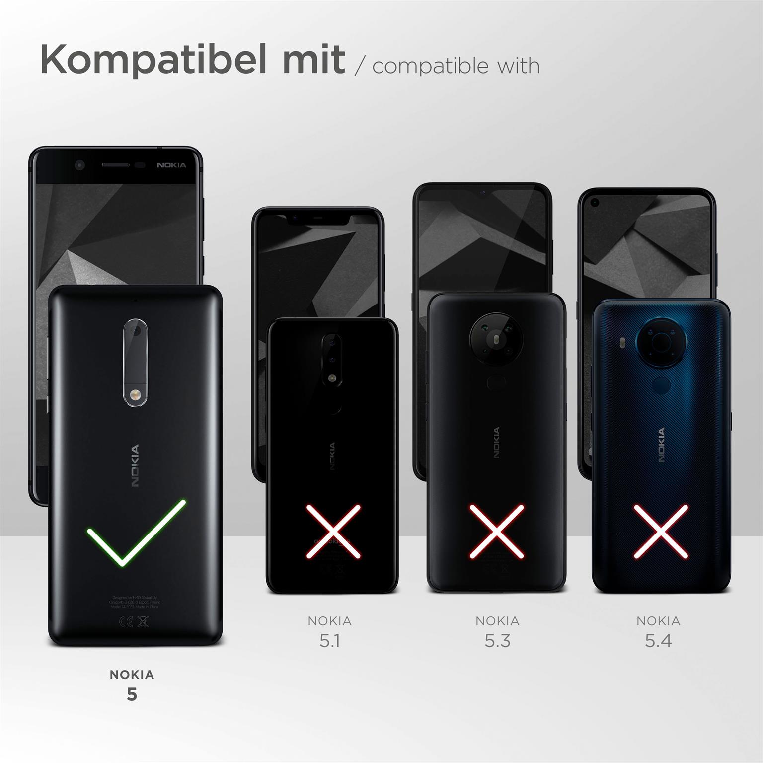 ONEFLOW Clear Case Nokia 5 Silikonhülle transparent