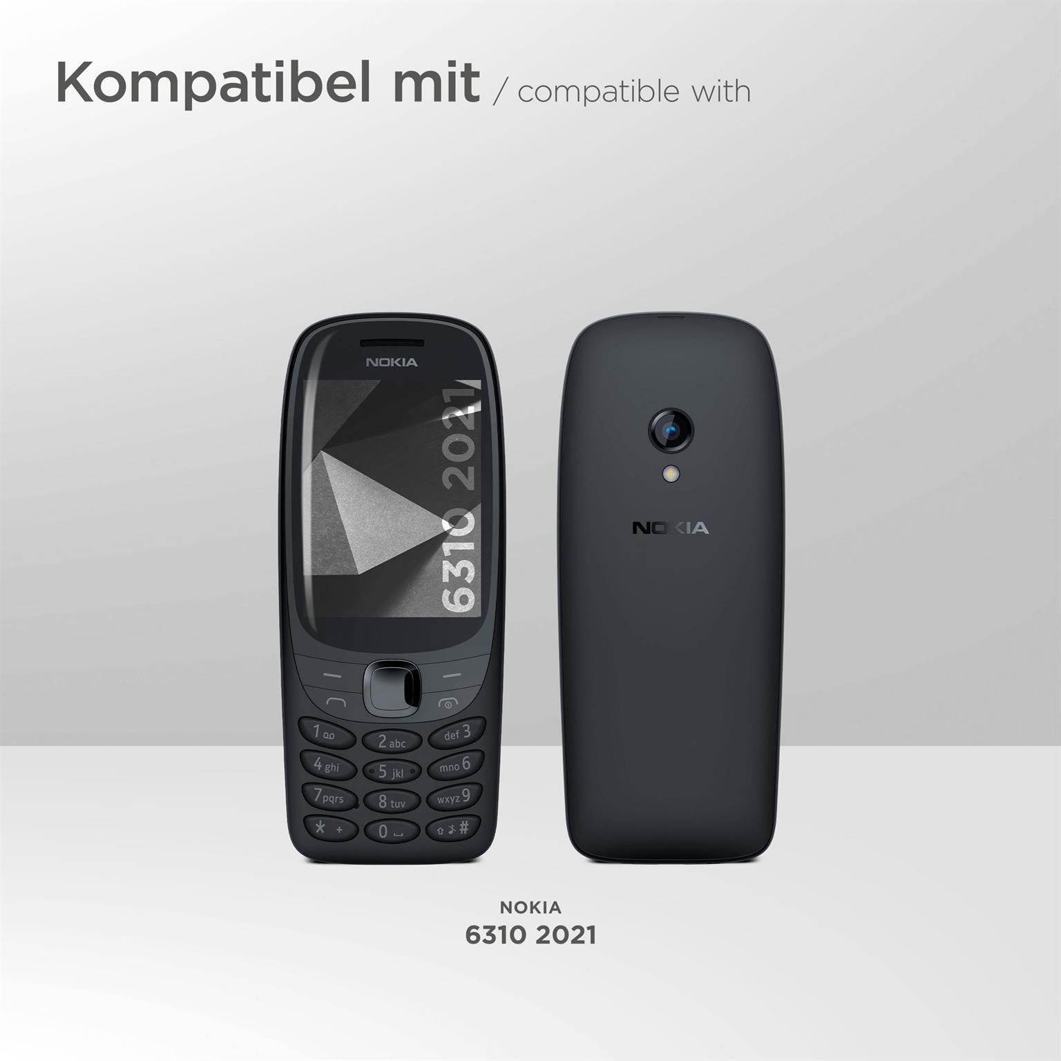 moex Fitness Case für Nokia 6310 (2021) – Handy Armband aus Neopren zum Joggen, Sport Handytasche – Schwarz