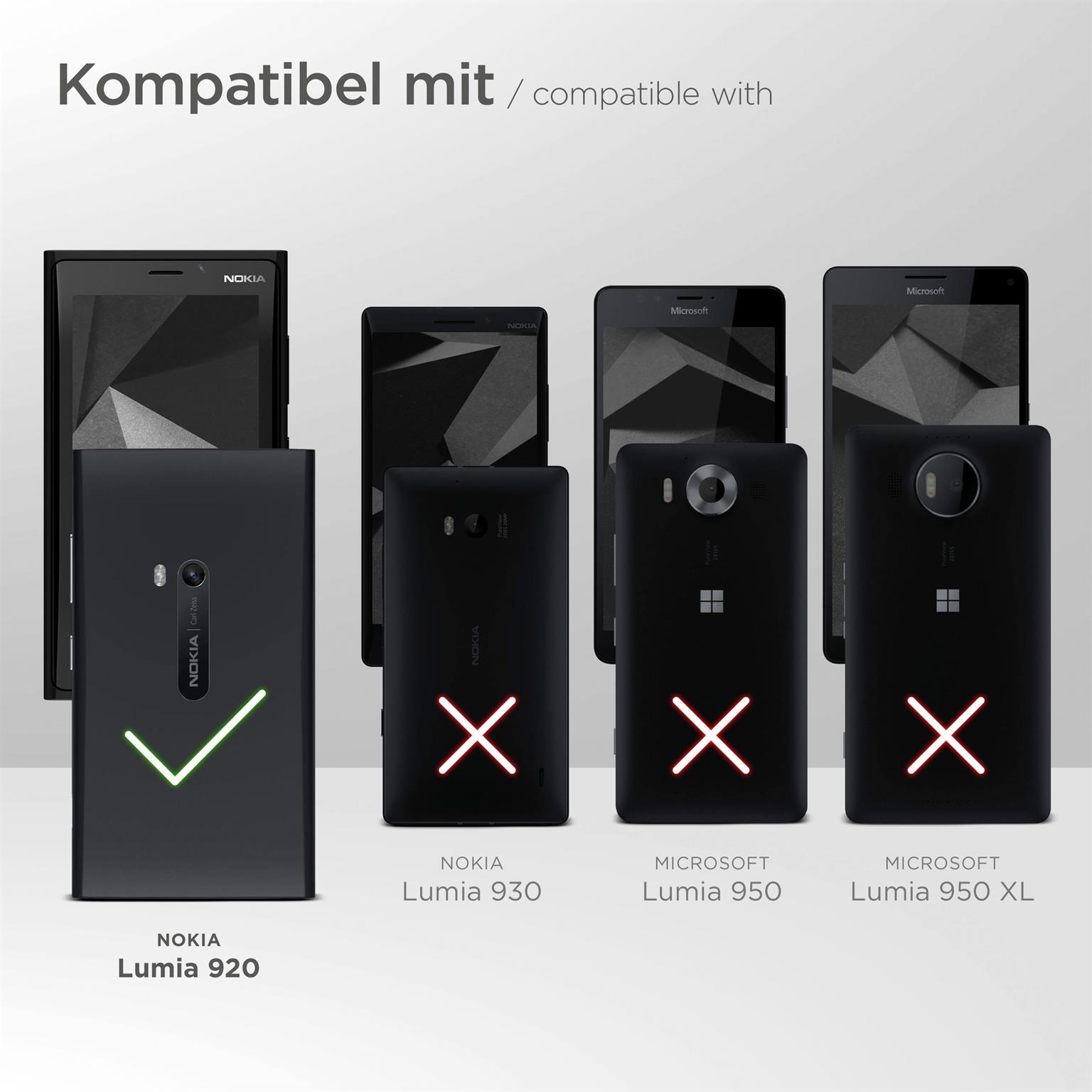moex Unleash für Nokia Lumia 920 – Handykette ohne Hülle, schnell abnehmbar mit Karabiner