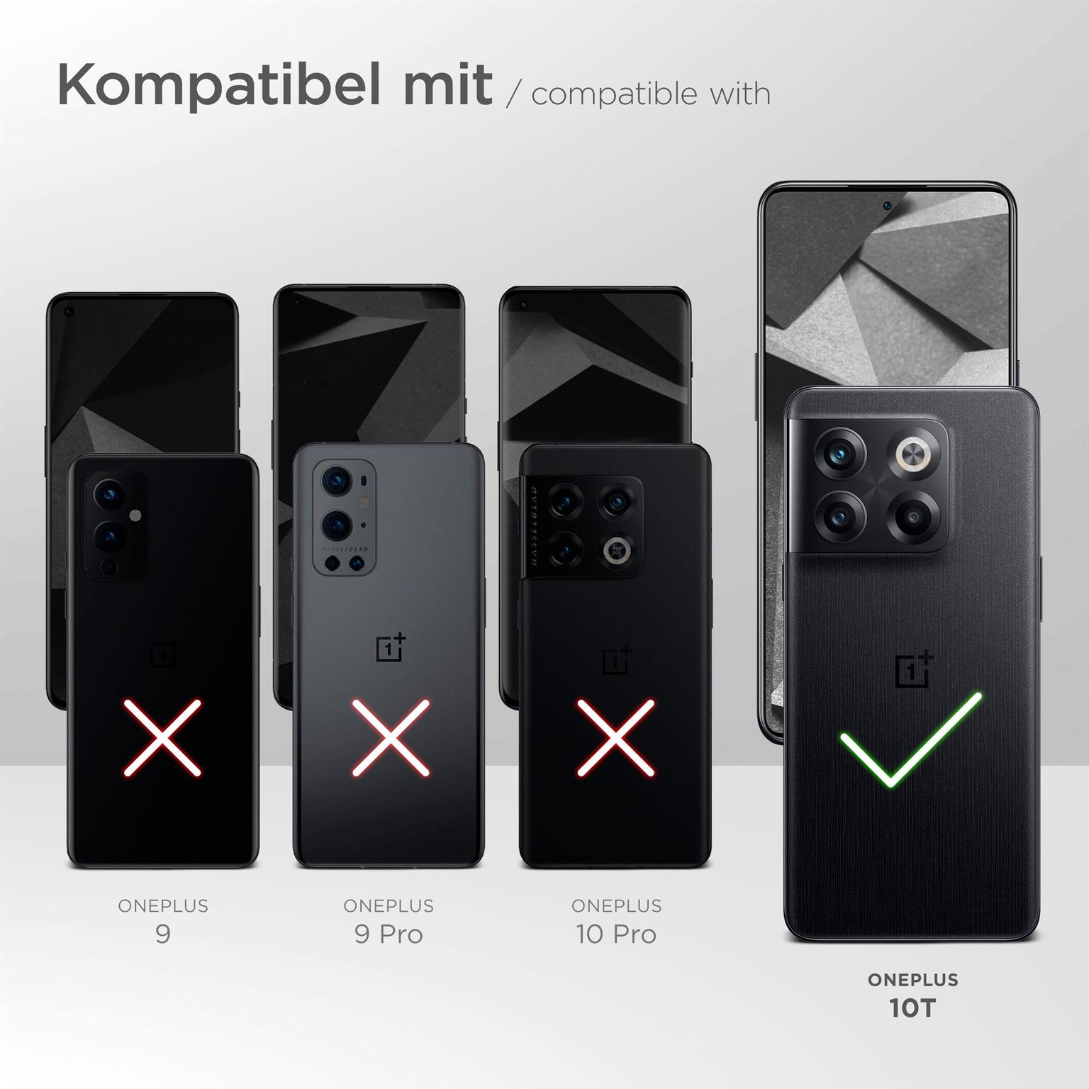 moex FlexProtect Klar für OnePlus 10T – Schutzfolie für unsichtbaren Displayschutz, Ultra klar