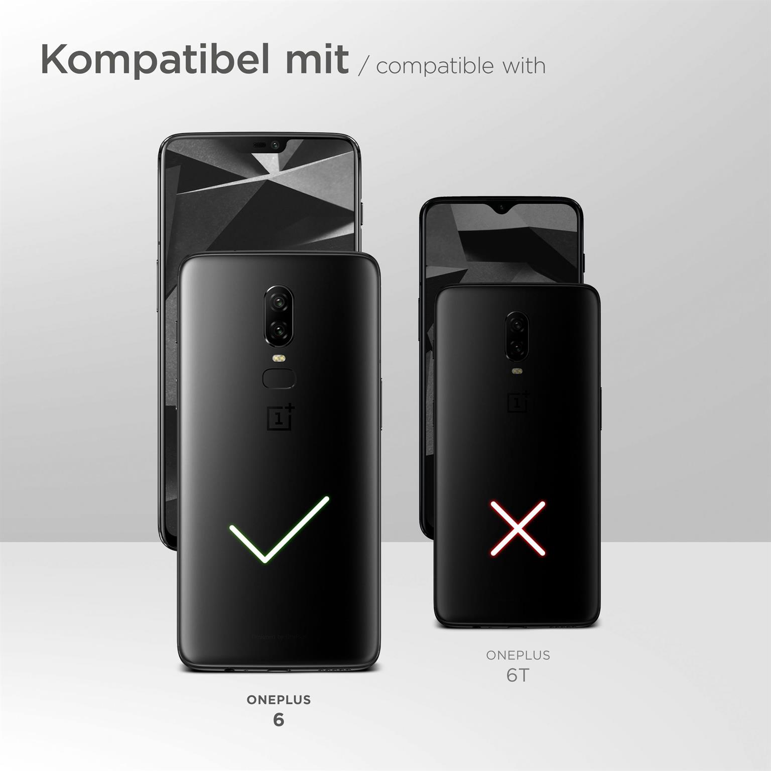 moex Snap Bag für OnePlus 6 – Handy Gürteltasche aus PU Leder, Quertasche mit Gürtel Clip