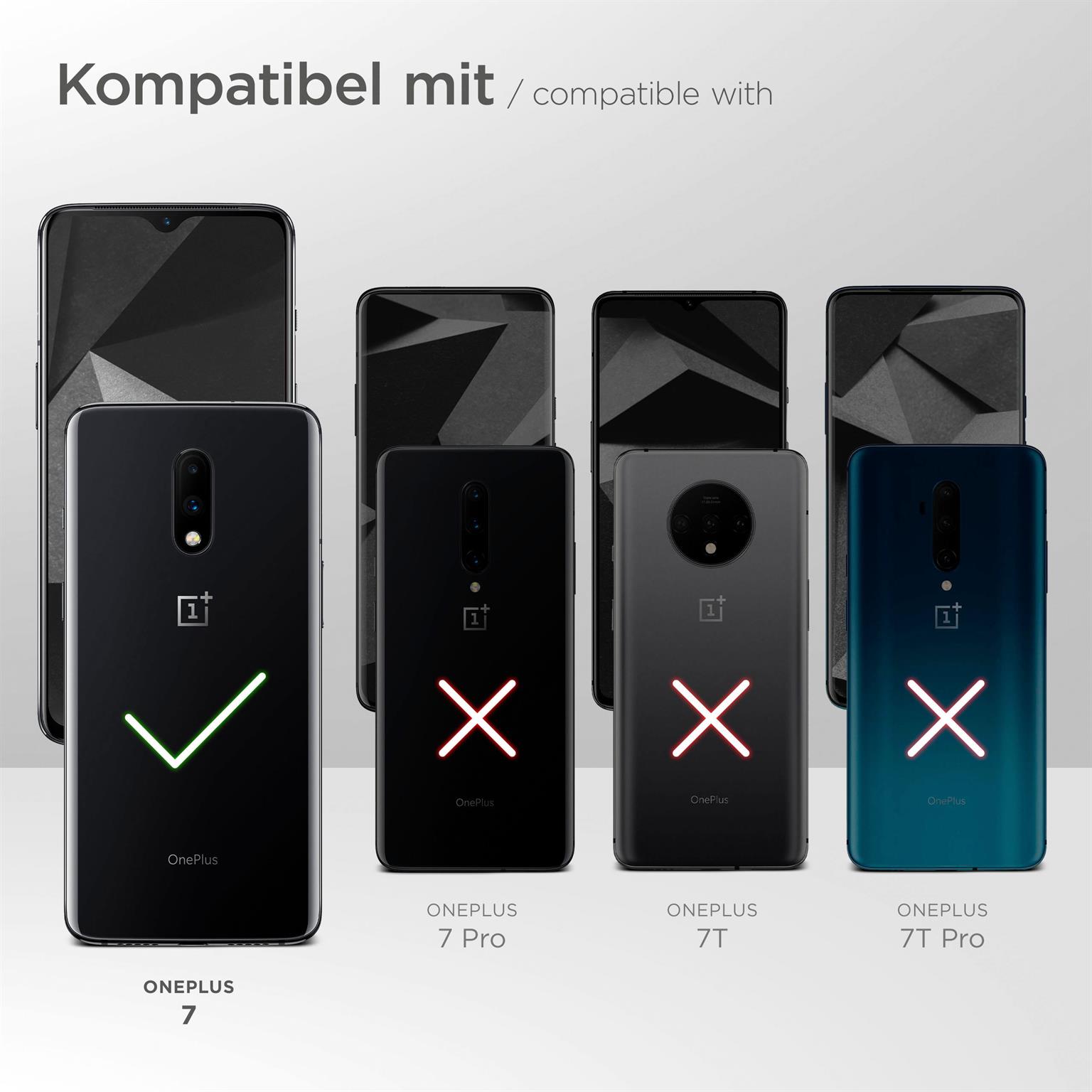 moex Mesh Case für OnePlus 7 – Handy Gürteltasche aus Nylon, Quertasche mit Gürtelclip