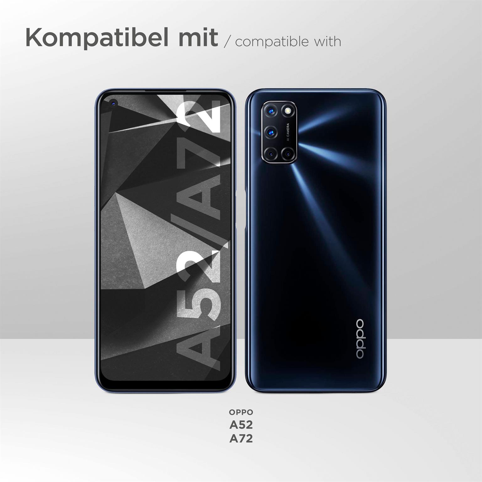 moex Alpha Case für Oppo A72 – Extrem dünne, minimalistische Hülle in seidenmatt