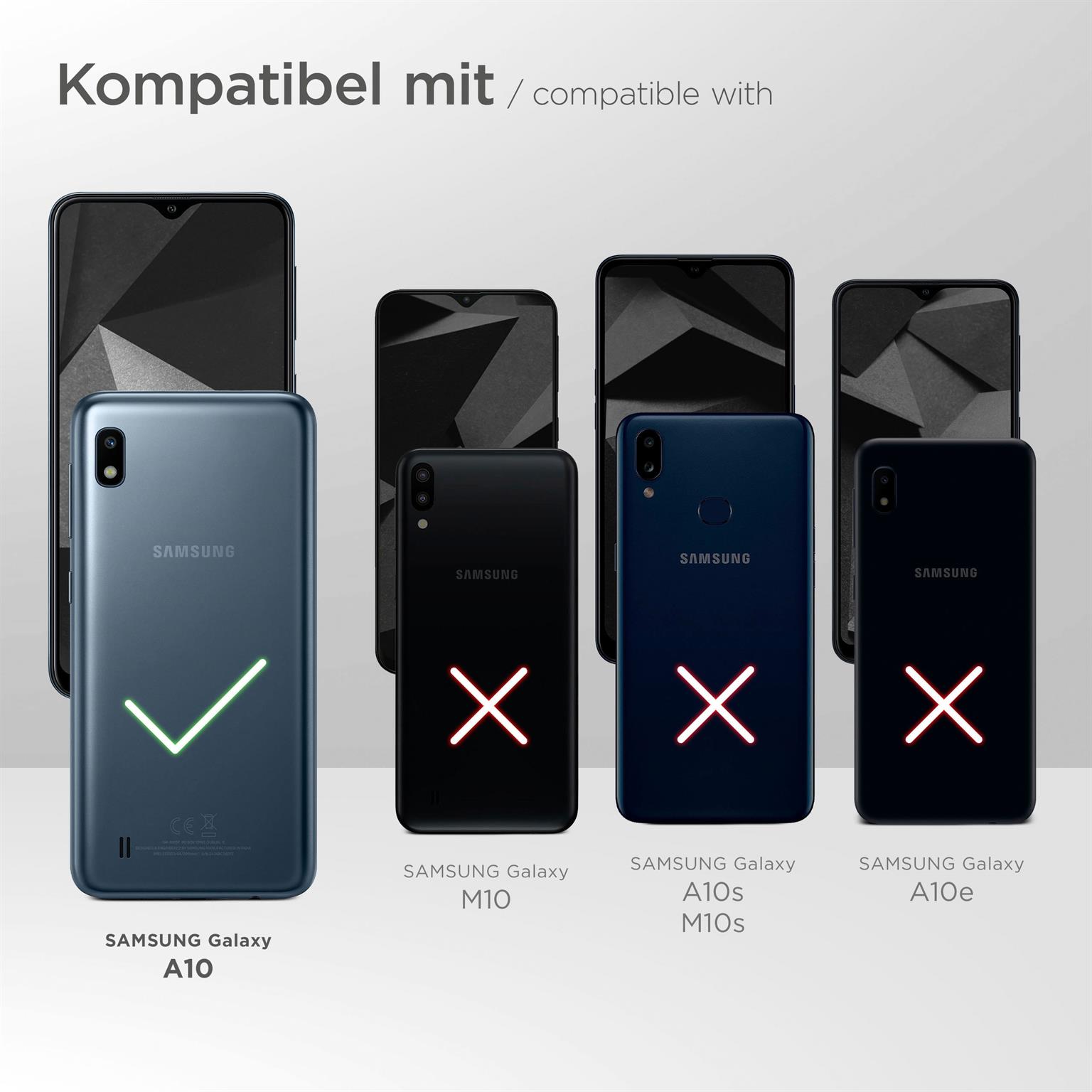 moex Pull Case für Samsung Galaxy A10 – Handyhülle zum Einstecken mit Ausziehhilfe