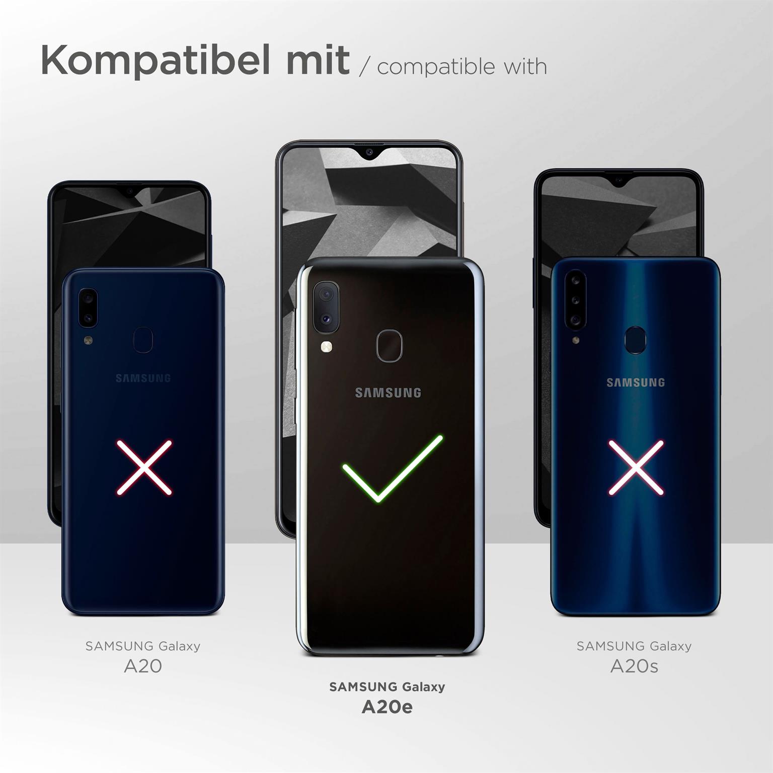 moex Agility Case für Samsung Galaxy A20e – Handy Gürteltasche aus Nylon mit Karabiner und Gürtelschlaufe