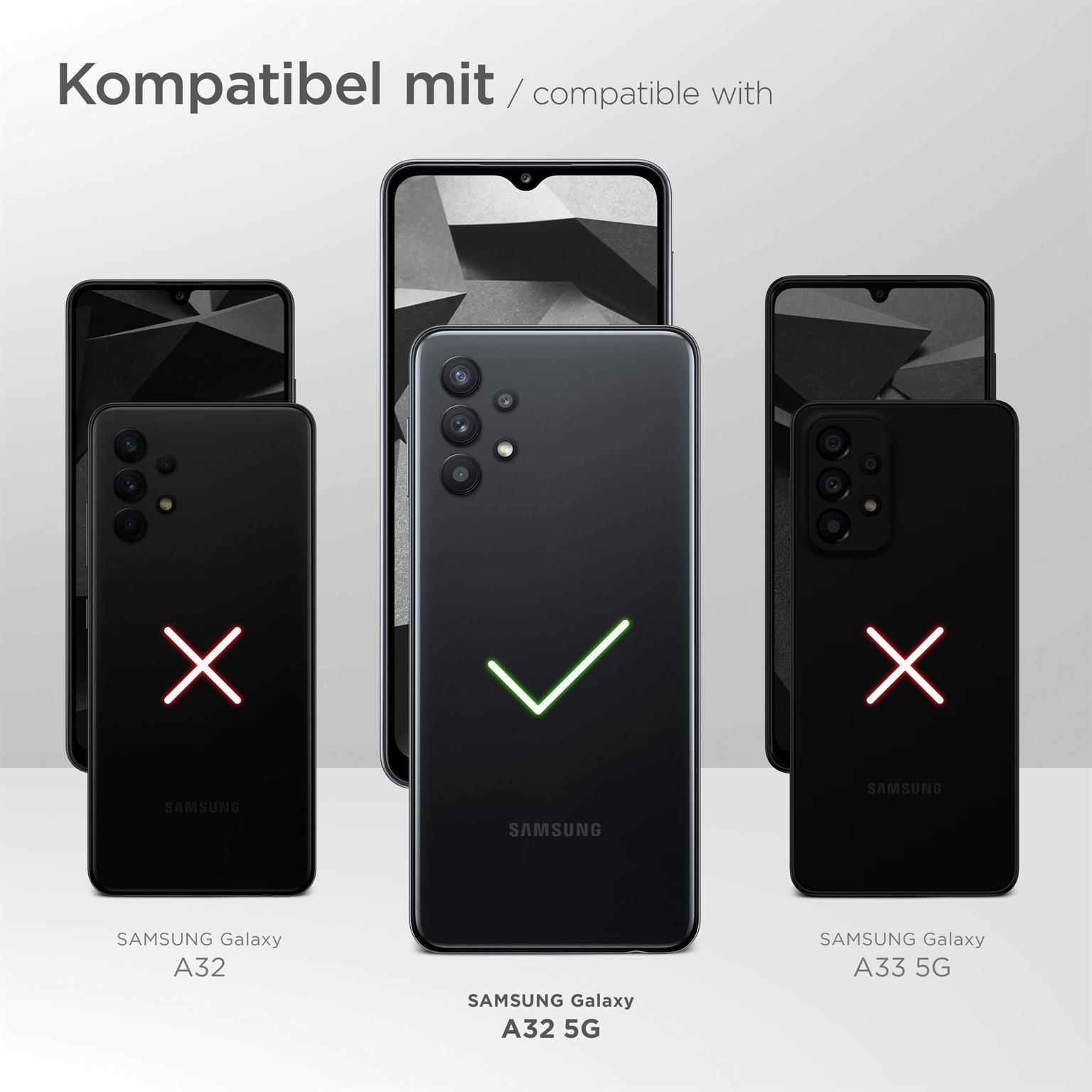 ONEFLOW Clear Case Samsung Galaxy A32 5G Silikonhülle transparent