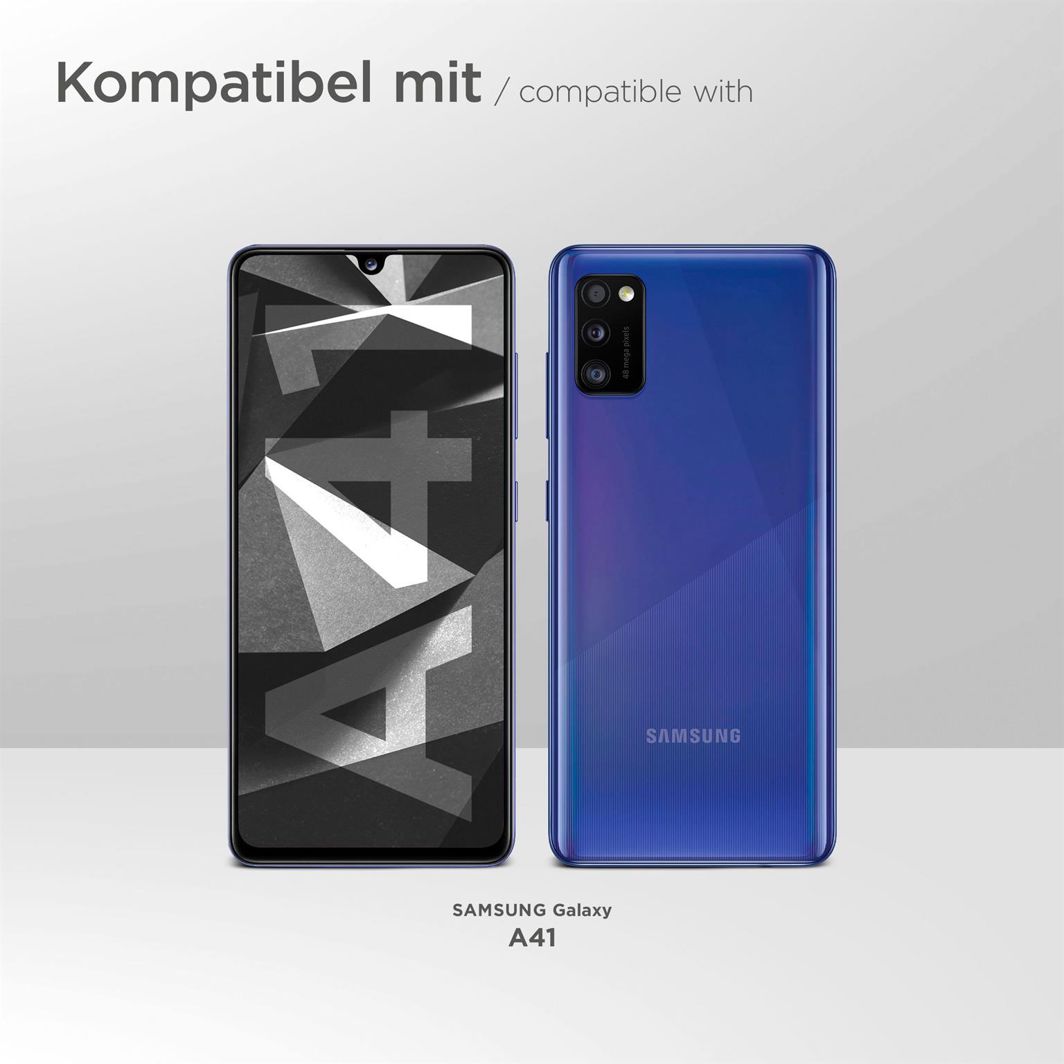 moex Dex Case für Samsung Galaxy A41 – Handytasche mit abnehmbarem Schultergurt und Gürtelschlaufe