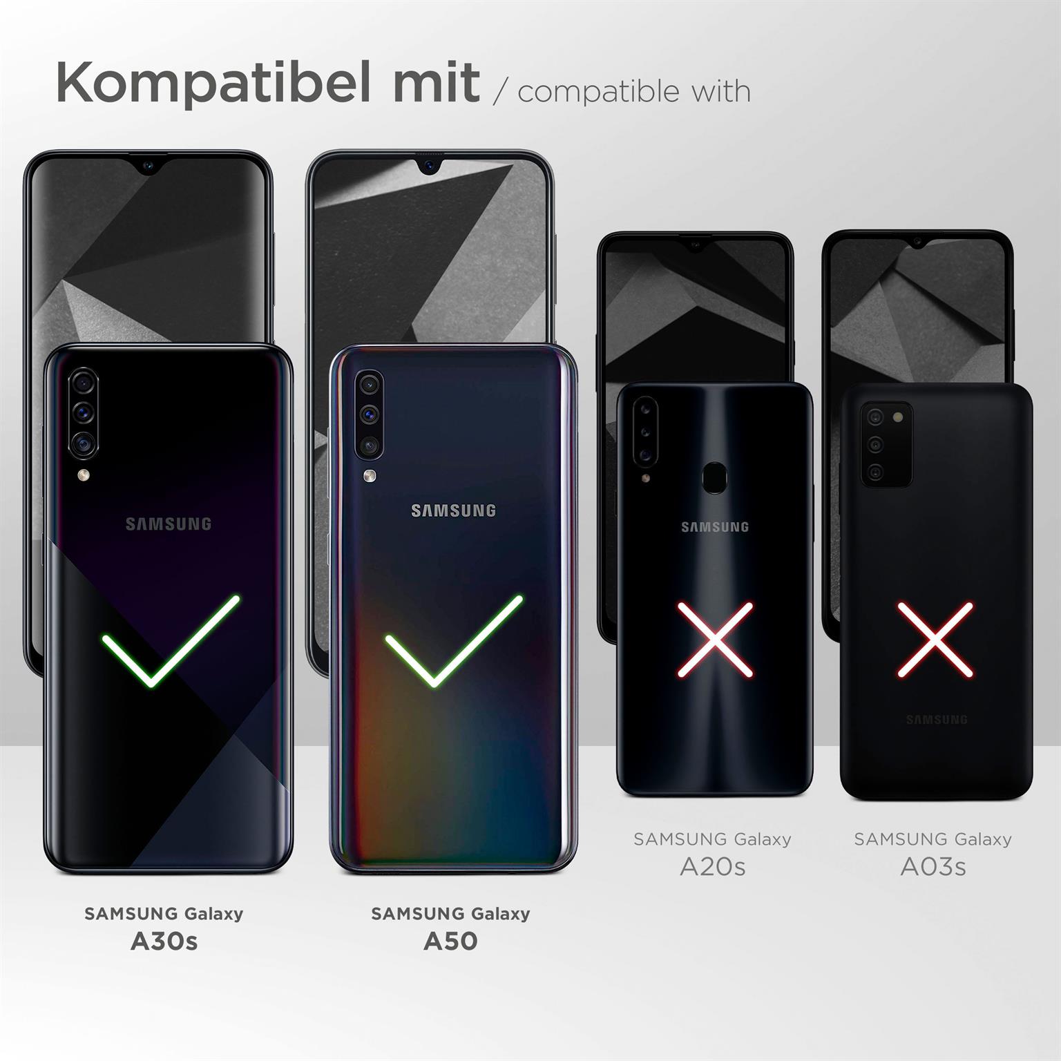 moex Alpha Case für Samsung Galaxy A50 – Extrem dünne, minimalistische Hülle in seidenmatt