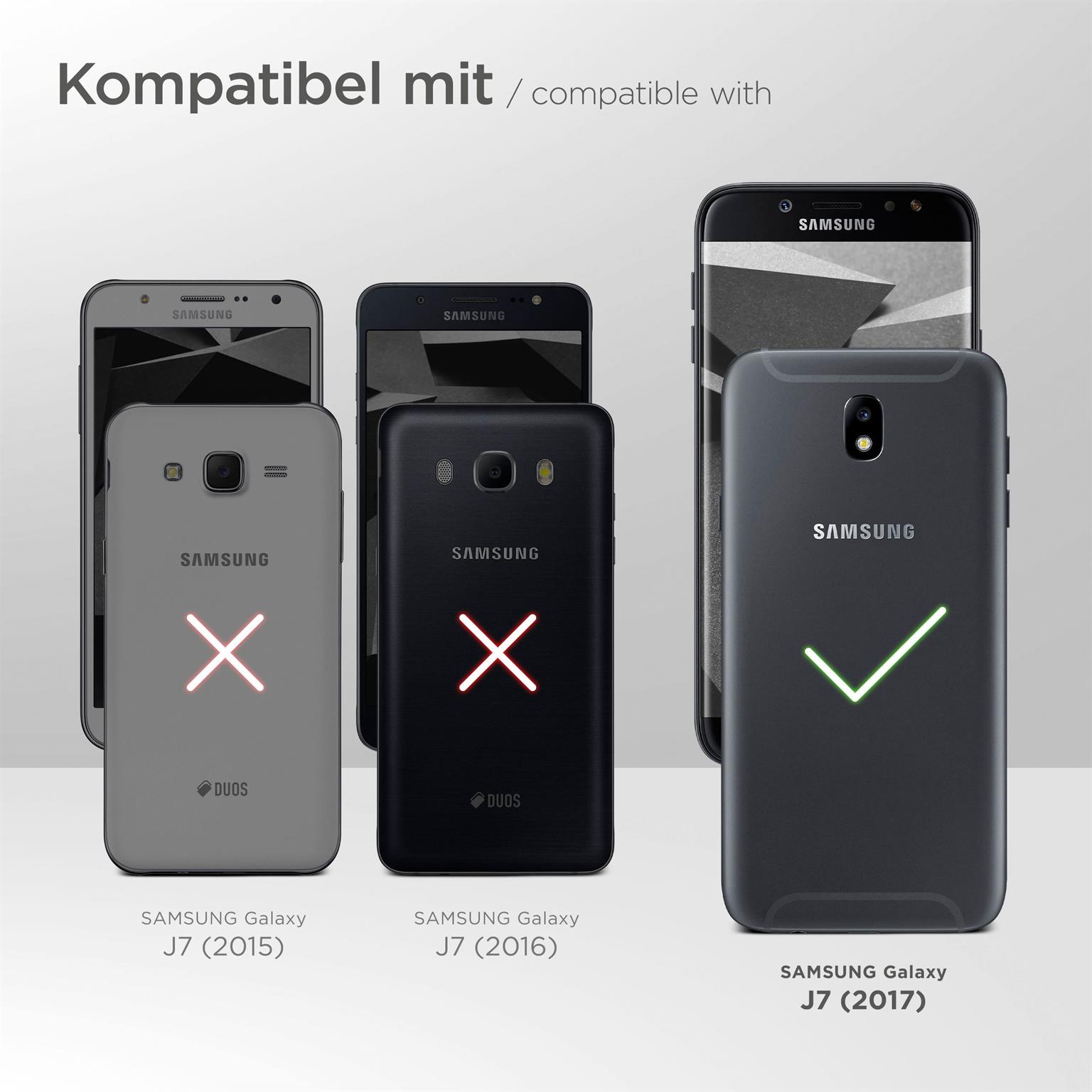 ONEFLOW Clear Case Samsung Galaxy J7 (2017) Silikonhülle transparent
