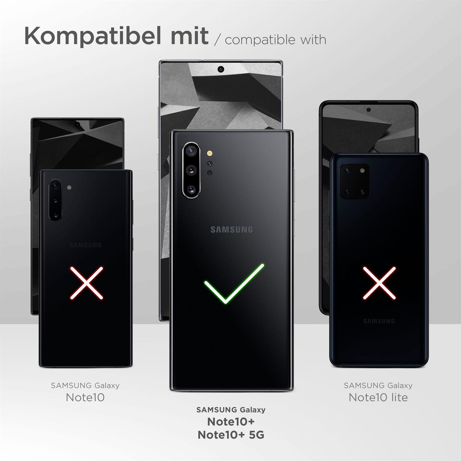 moex Alpha Case für Samsung Galaxy Note 10 Plus – Extrem dünne, minimalistische Hülle in seidenmatt