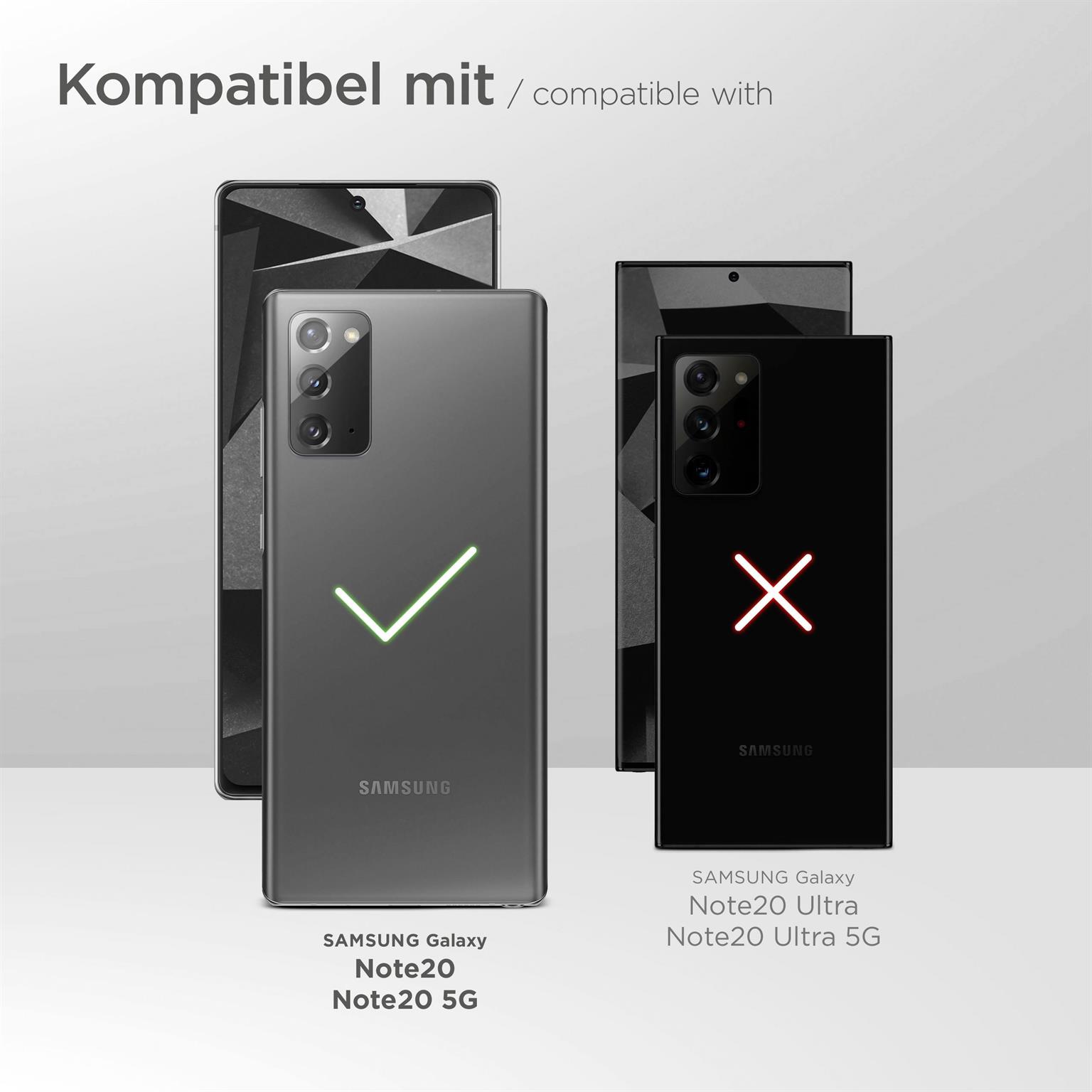 moex Free Spirit Samsung Galaxy Note 20 5G Hülle mit Band abnehmbar