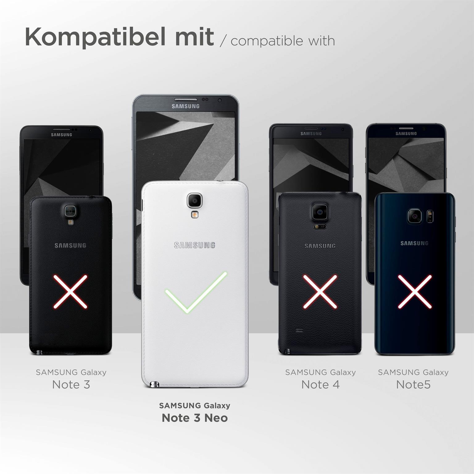 moex Unleash für Samsung Galaxy Note 3 Neo – Handykette ohne Hülle, schnell abnehmbar mit Karabiner