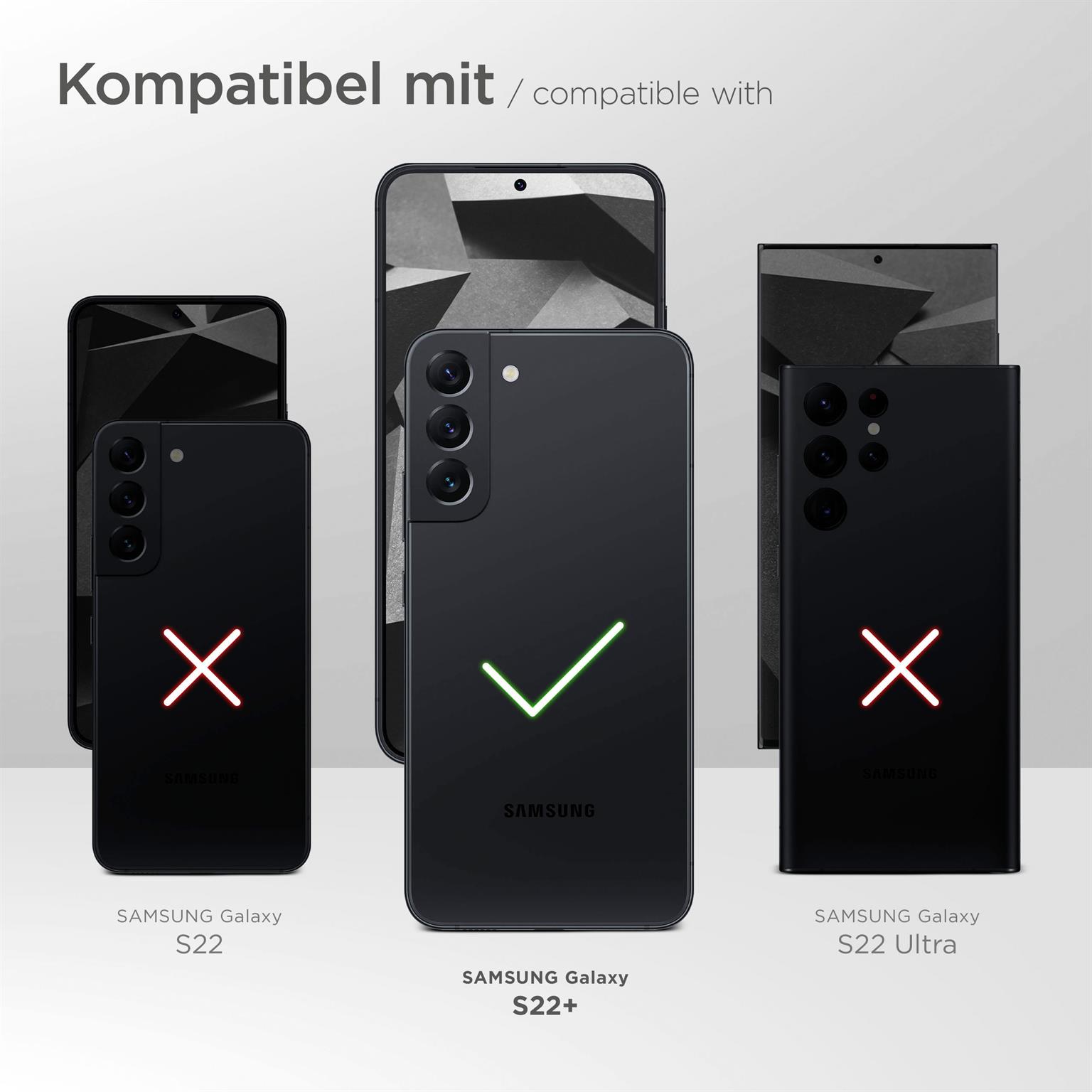 moex Free Spirit Samsung Galaxy S22 Plus Hülle mit Band abnehmbar