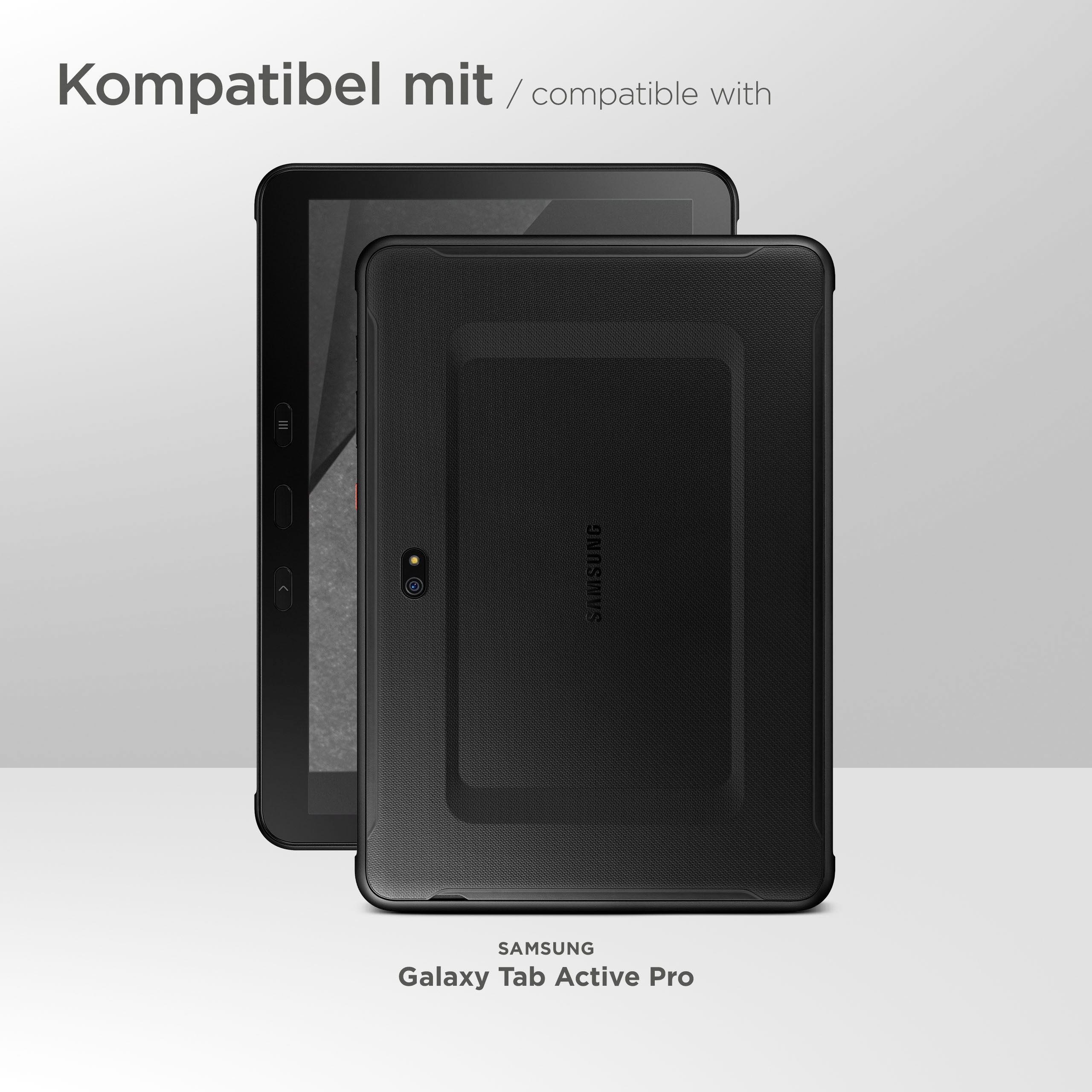 moex FlexProtect Klar für Samsung Galaxy Tab Active Pro – Schutzfolie für zusätzlichen Displayschutz, Ultra klar