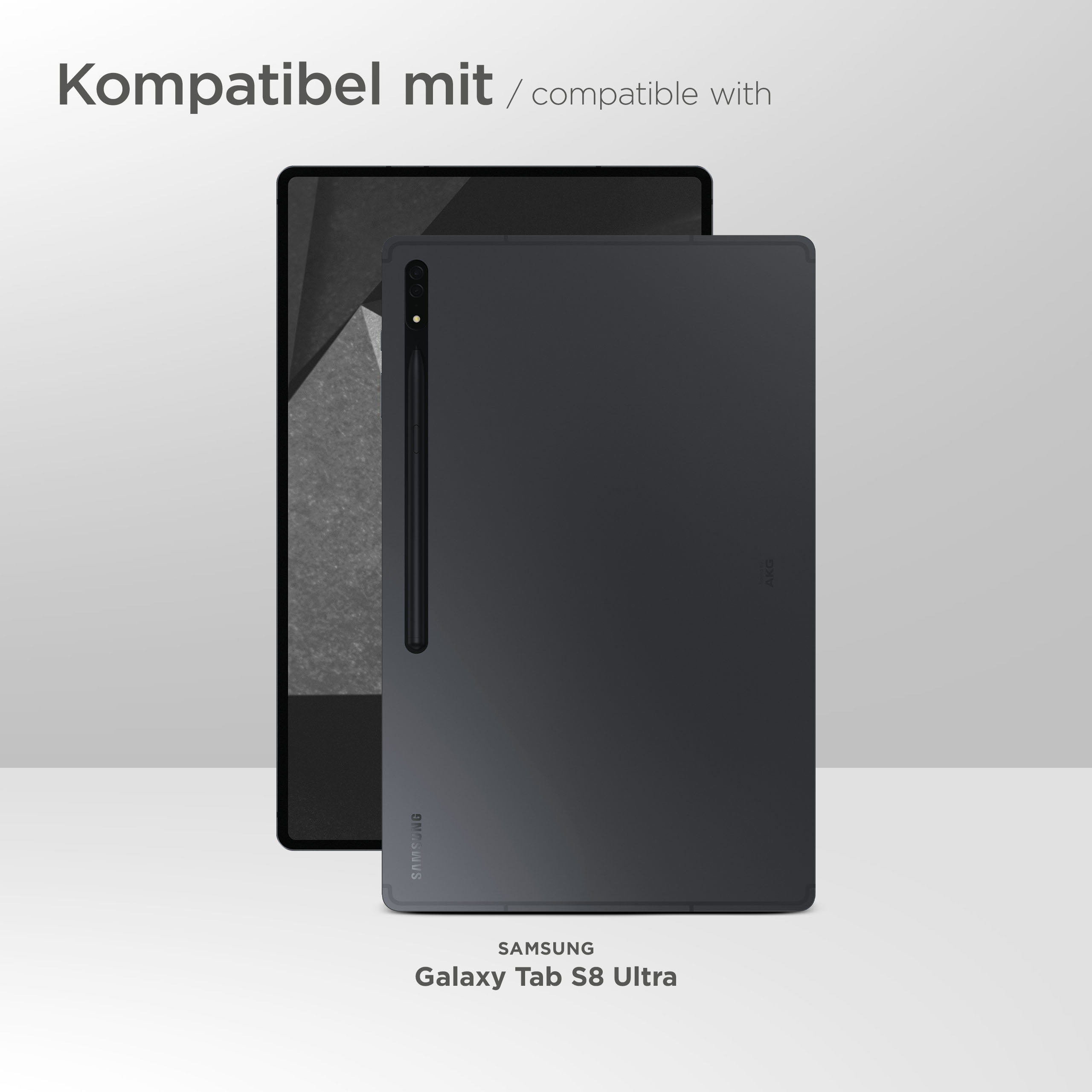 moex FlexProtect Matt für Samsung Galaxy Tab S8 Ultra – Anti Reflex Schutzfolie für besten Displayschutz, Matt