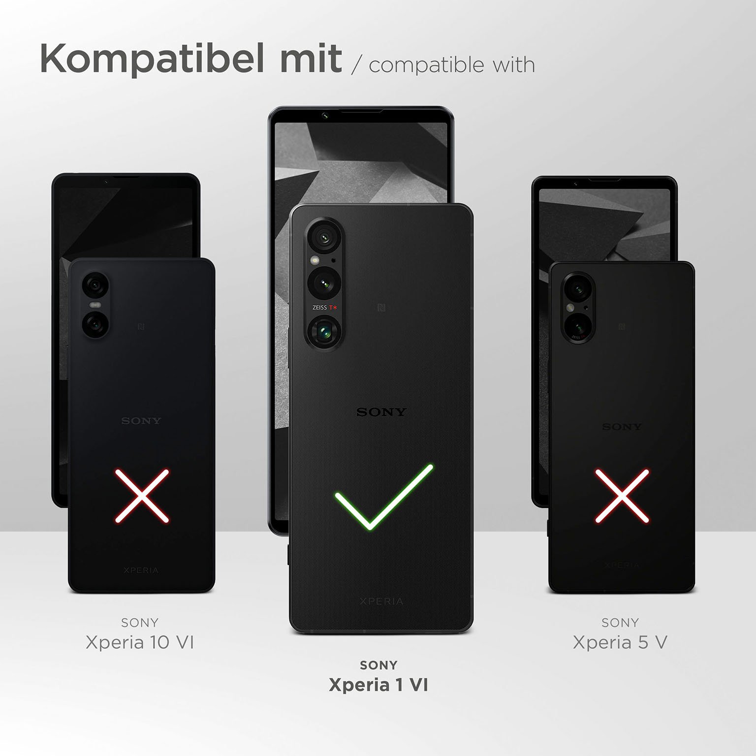 moex Free Spirit Sony Xperia 1 VI Hülle mit Band abnehmbar