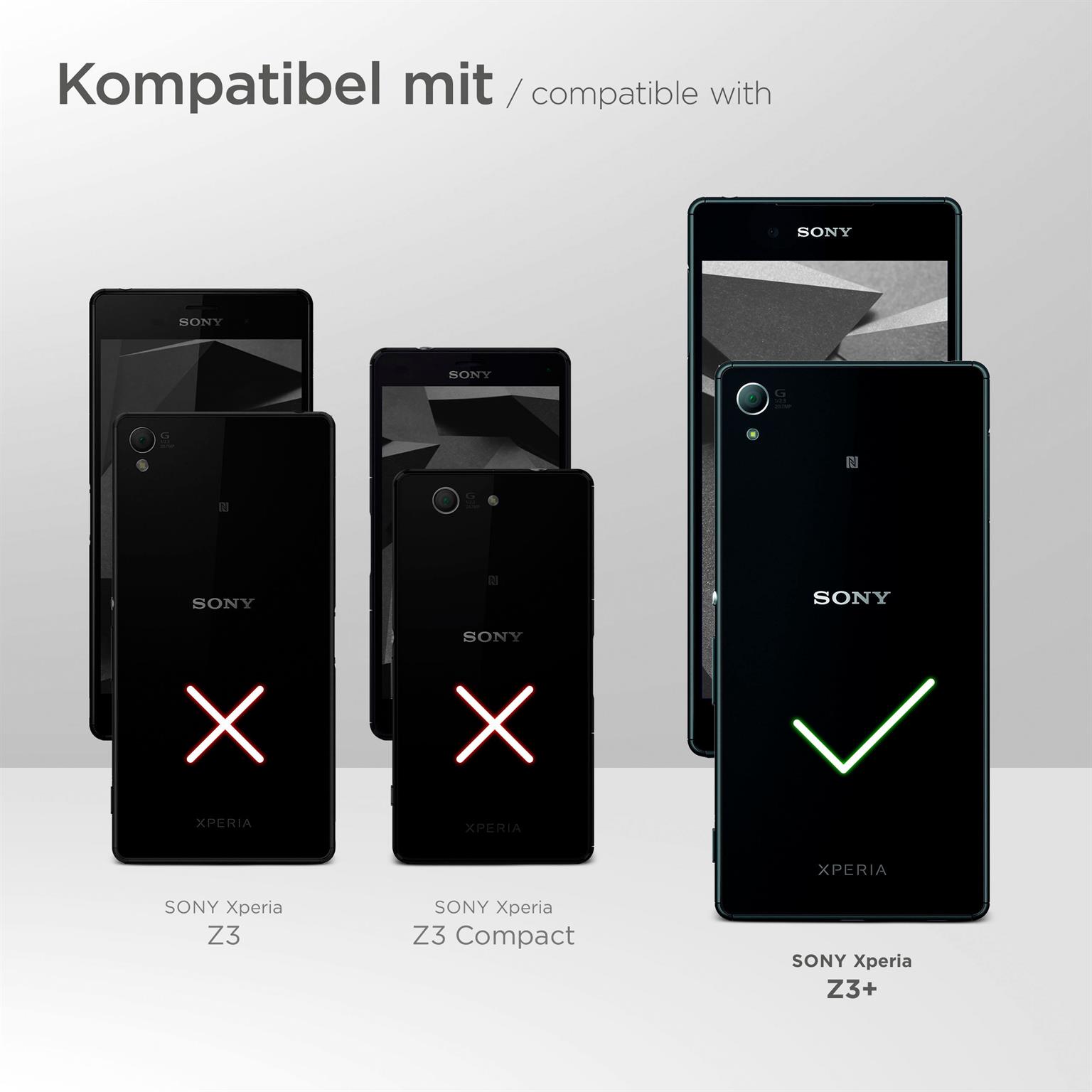 moex Agility Case für Sony Xperia Z3 Plus – Handy Gürteltasche aus Nylon mit Karabiner und Gürtelschlaufe