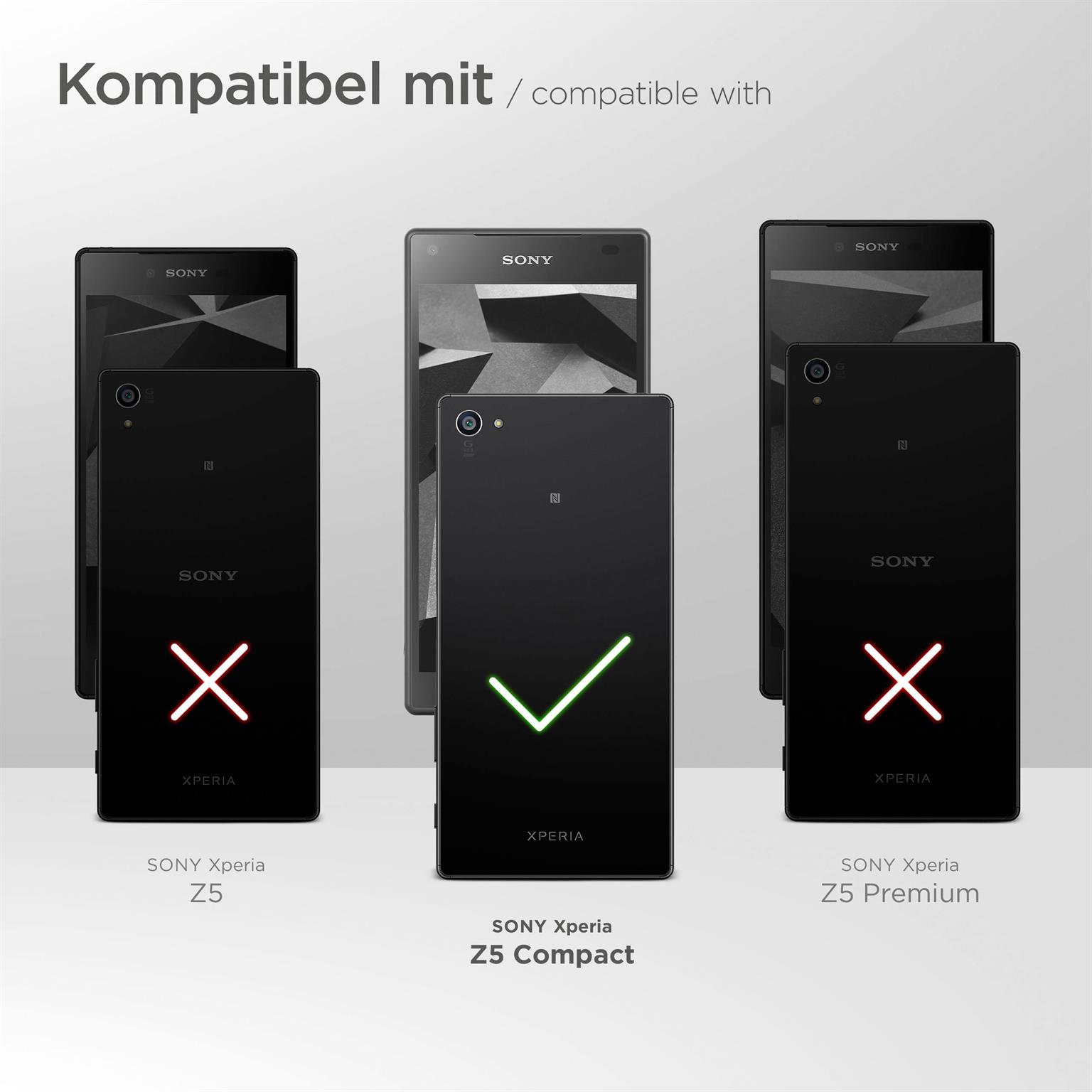 moex Agility Case für Sony Xperia Z5 Compact – Handy Gürteltasche aus Nylon mit Karabiner und Gürtelschlaufe