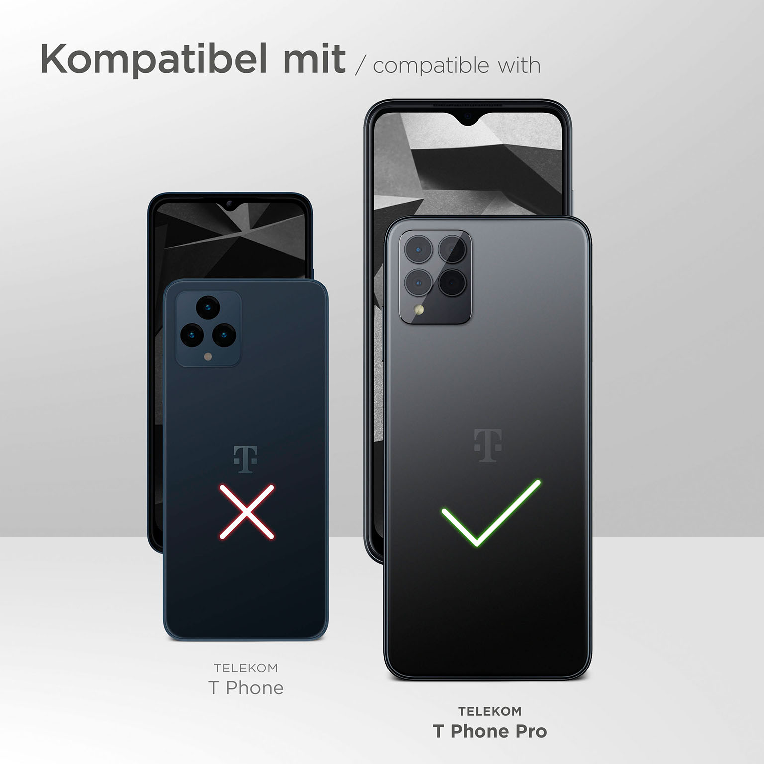 moex Agility Case für Telekom T Phone Pro – Handy Gürteltasche aus Nylon mit Karabiner und Gürtelschlaufe