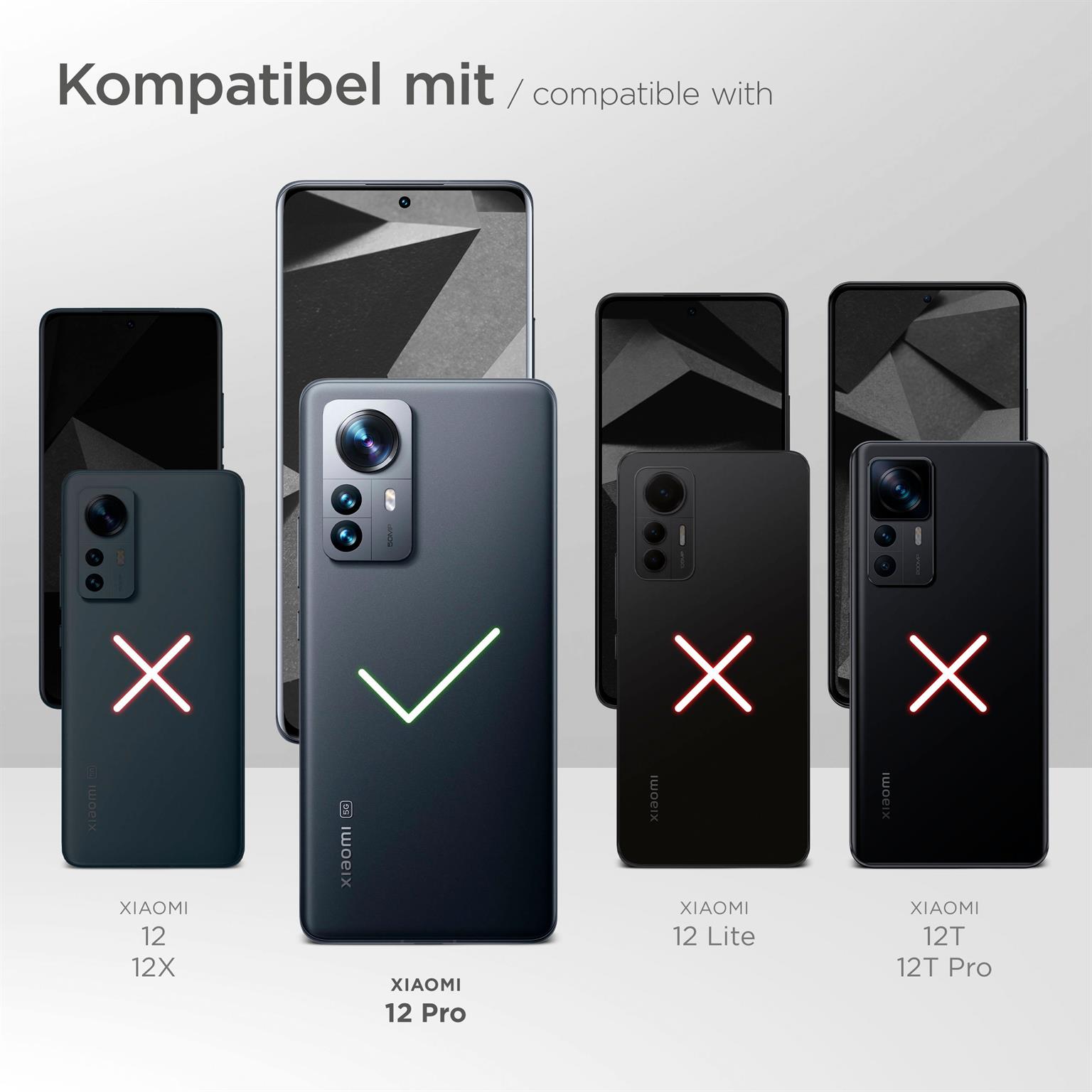 moex Alpha Case für Xiaomi 12 Pro – Extrem dünne, minimalistische Hülle in seidenmatt