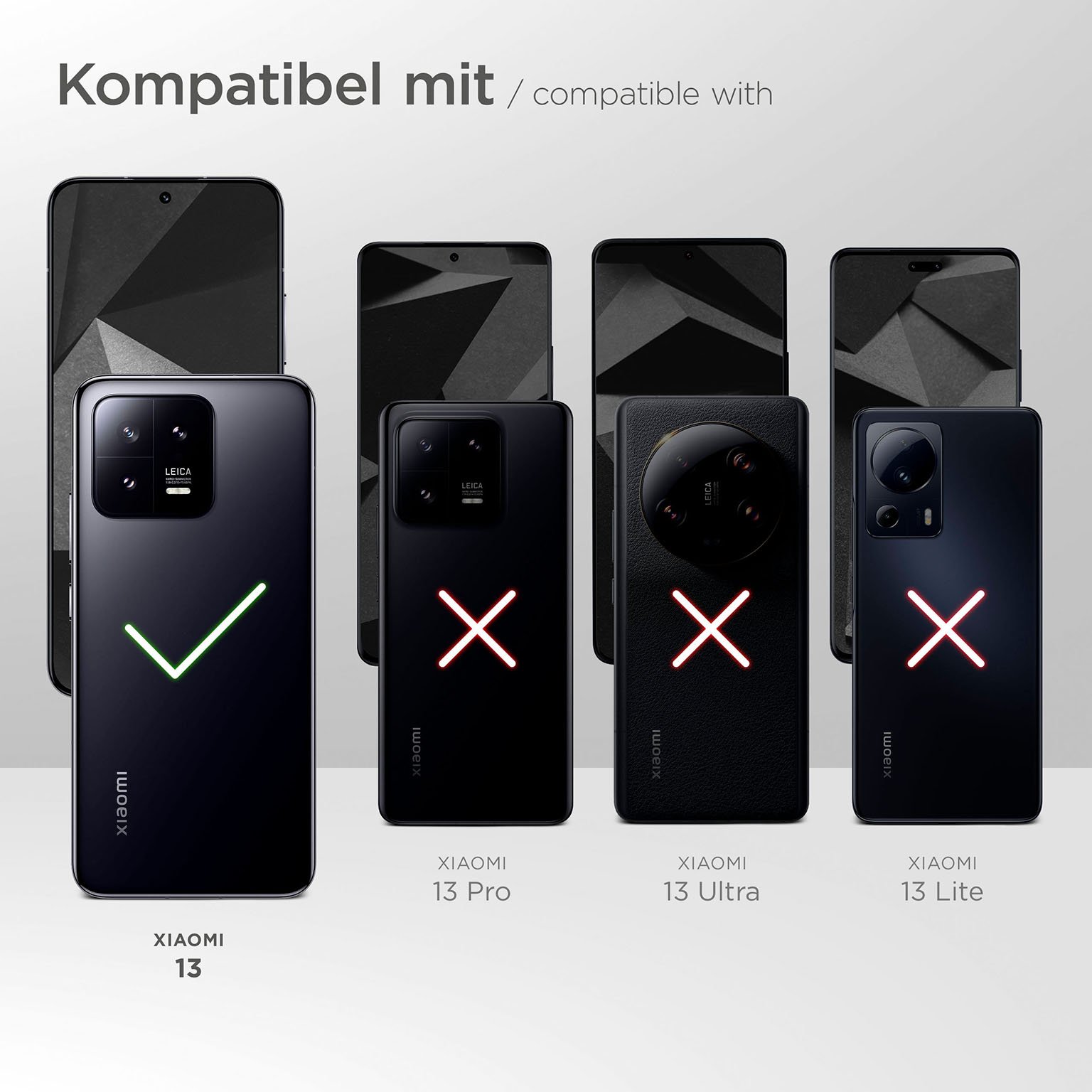 moex FlexProtect Matt für Xiaomi 13 – Anti Reflex Schutzfolie für besten Displayschutz, Matt