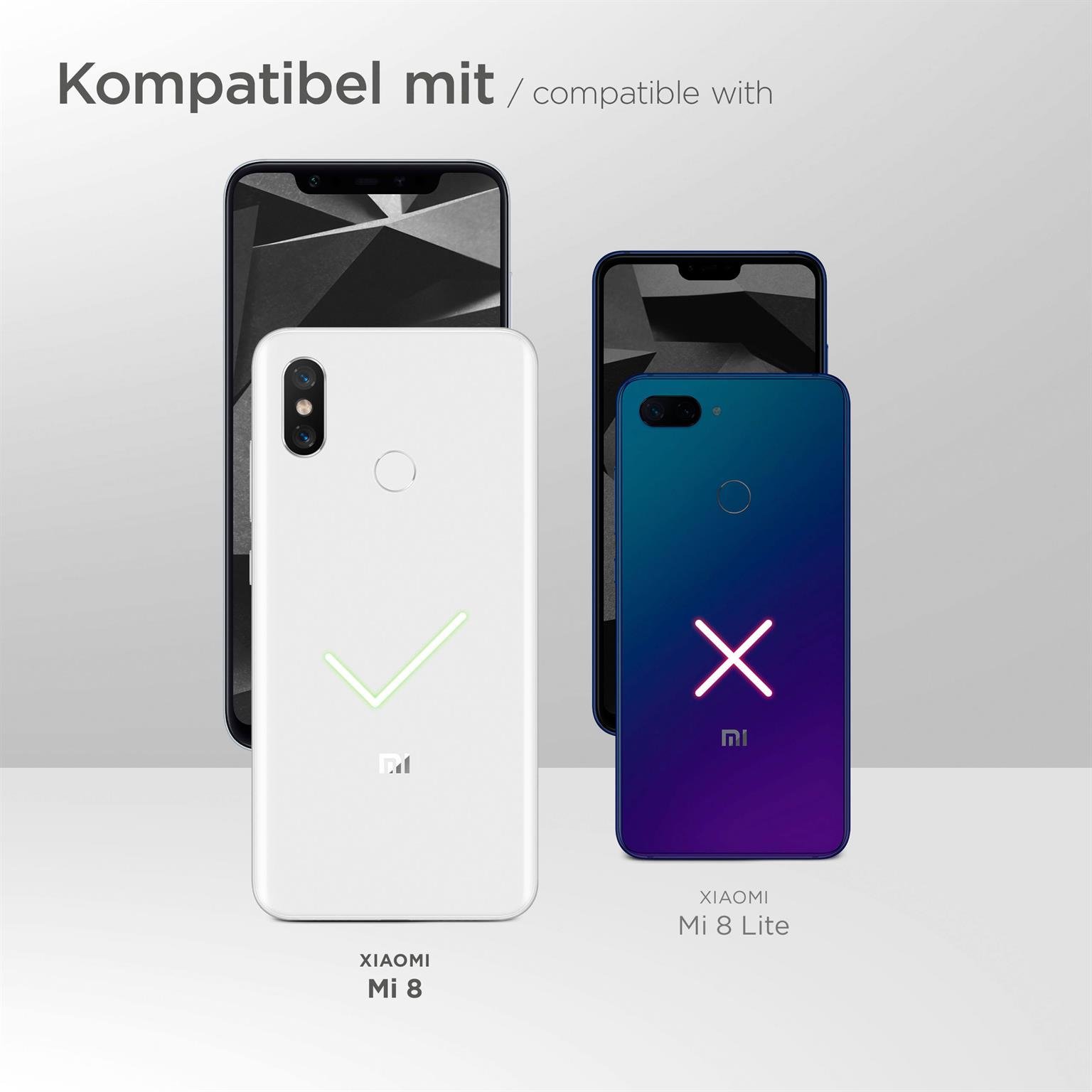 moex Breeze Bag für Xiaomi Mi 8 – Handy Laufgürtel zum Joggen, Lauftasche wasserfest