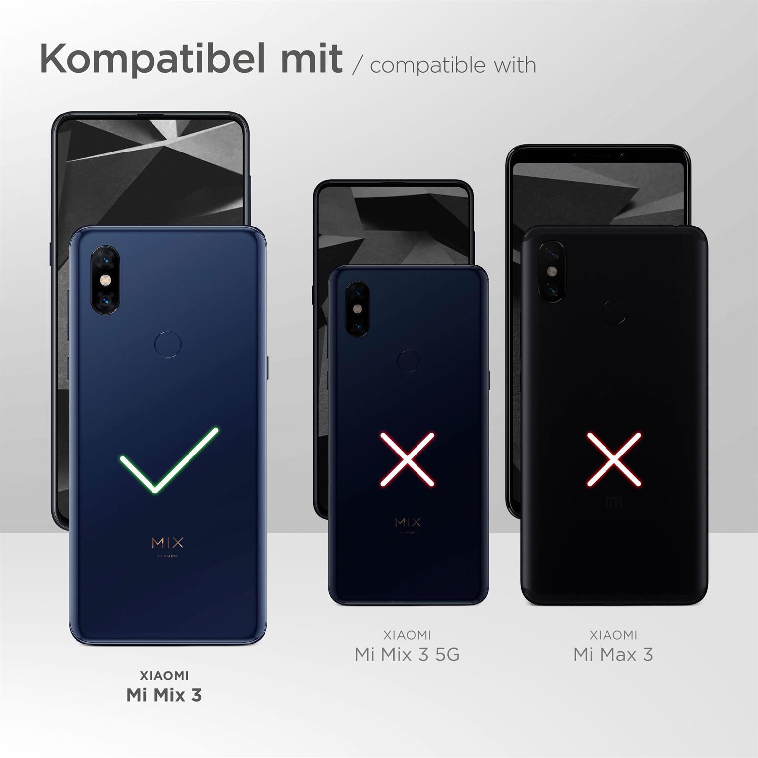 moex Plug Case für Xiaomi Mi Mix 3 – Handy Gürteltasche aus PU Leder mit Magnetverschluss