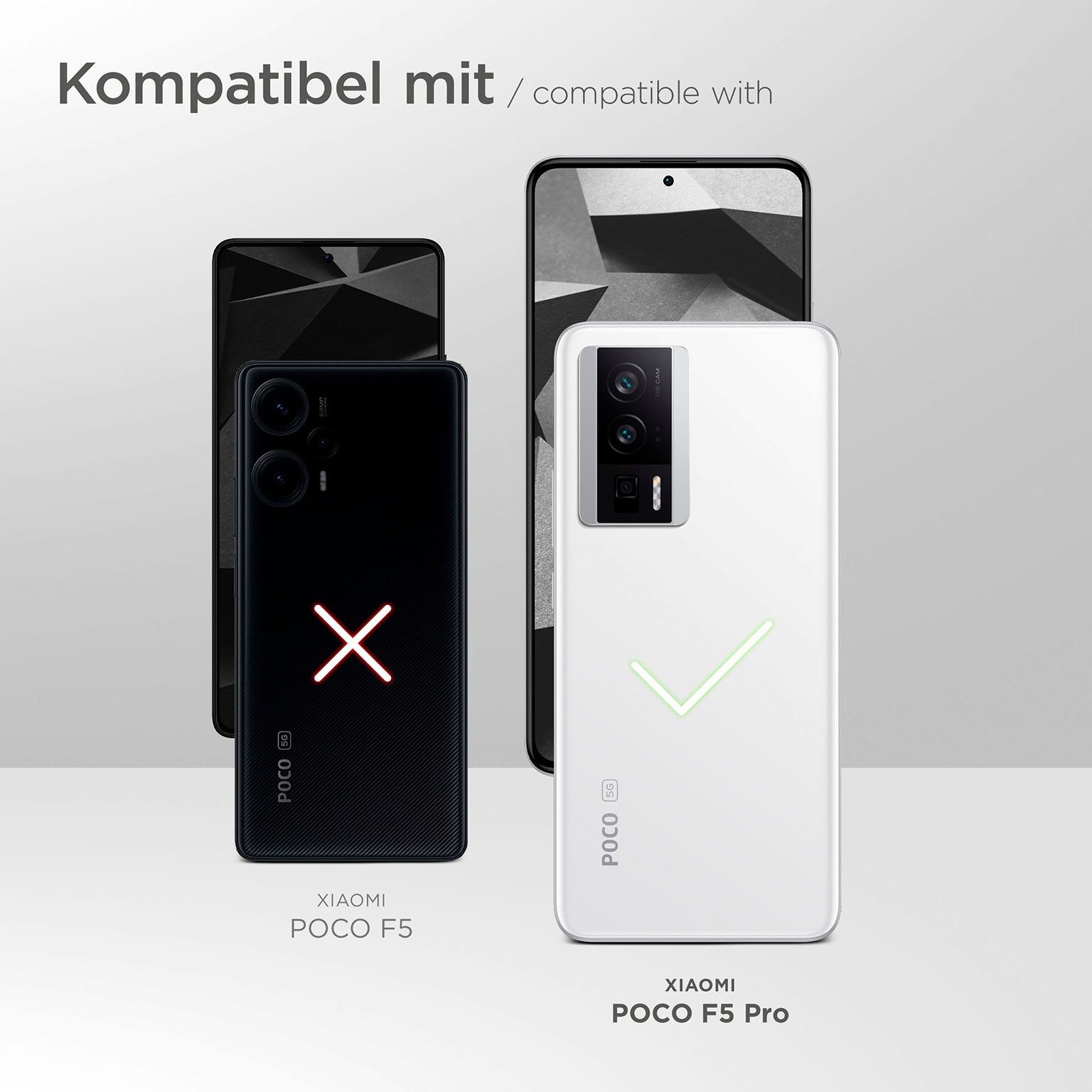 moex Plug Case für Xiaomi Poco F5 Pro – Handy Gürteltasche aus PU Leder mit Magnetverschluss
